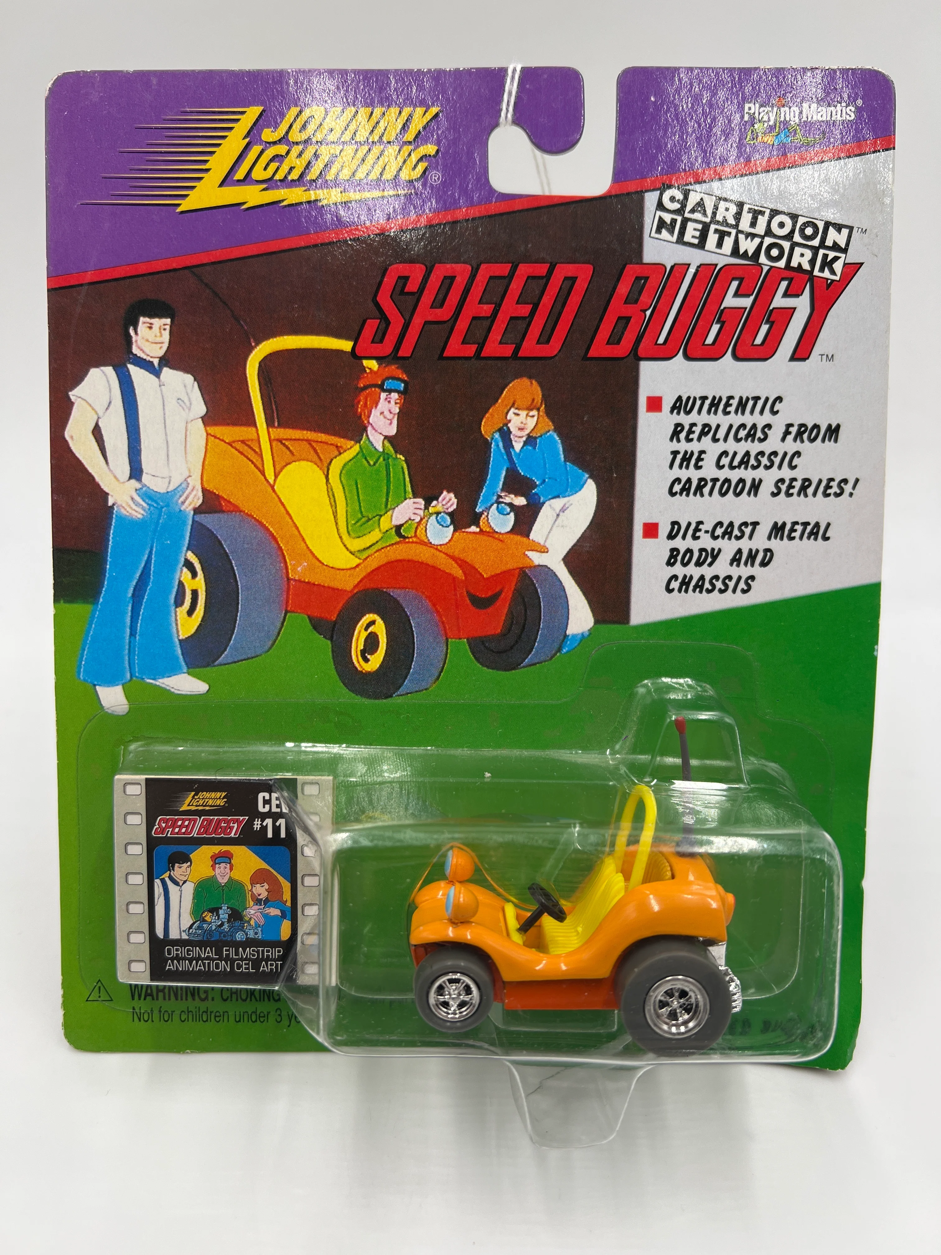 Johnny Lightning Cartoon Network CEL #11 Speed Buggy Orange 227A - Image 2