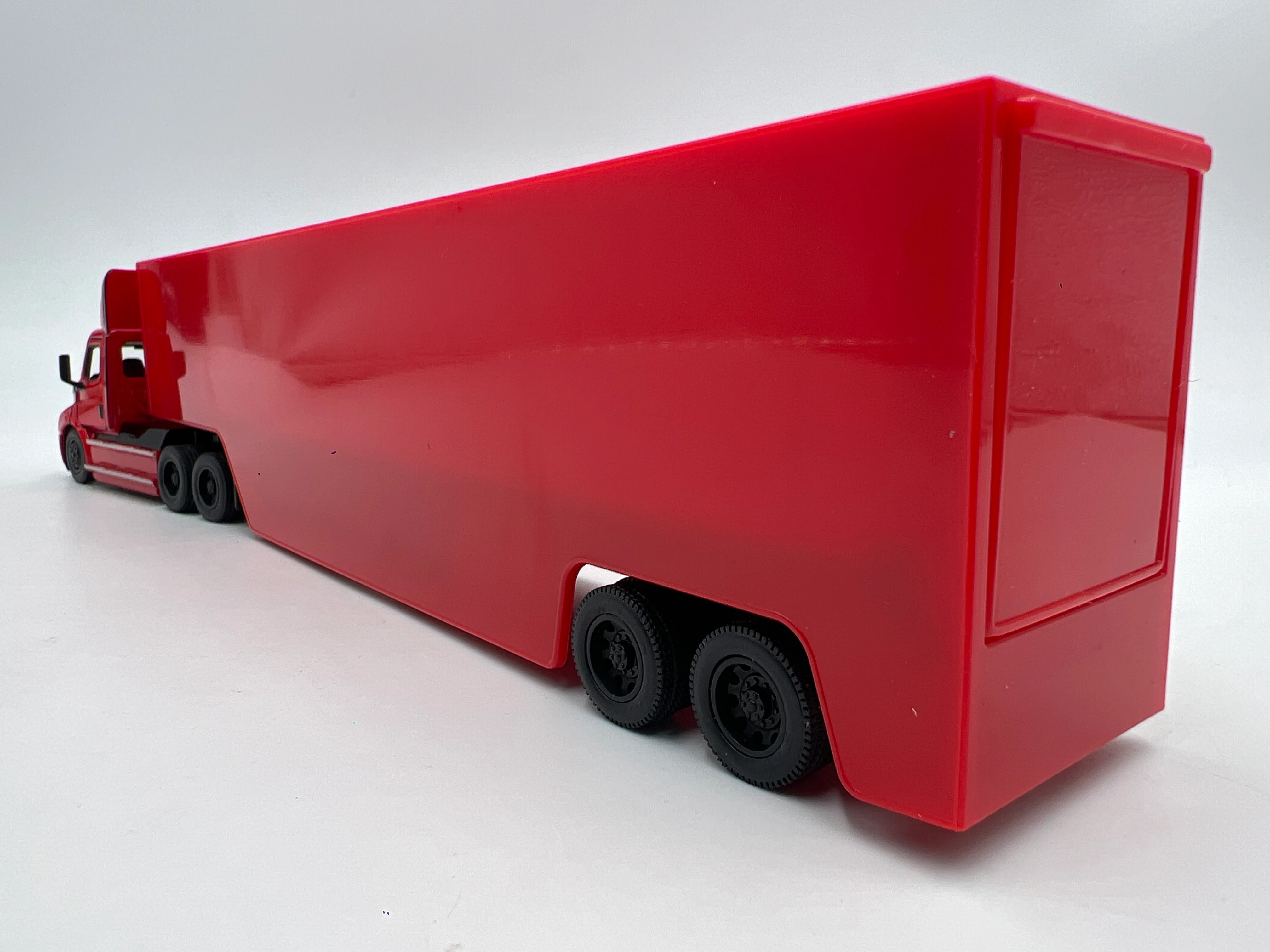 Kinsmart 1/62 Scale Freightliner eCascadia W/Container Red - Image 2