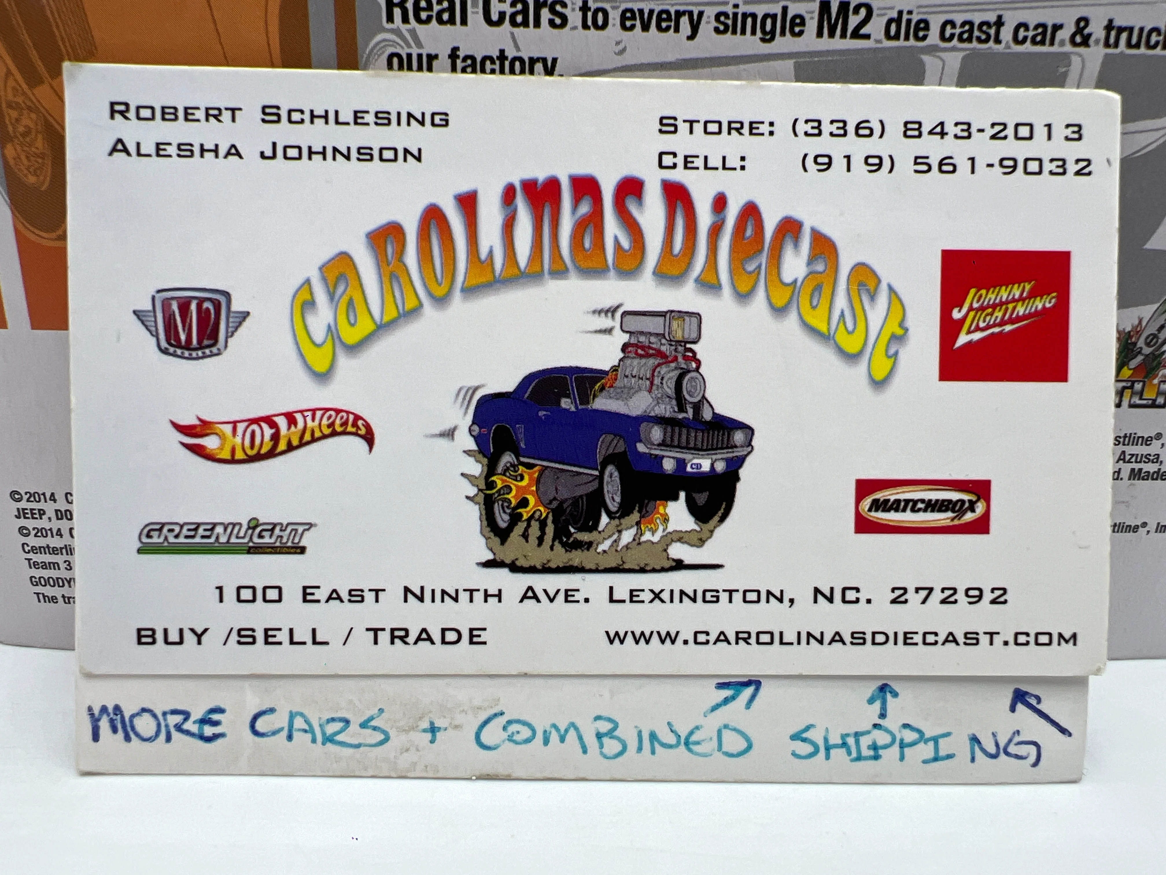 M2 Machine Auto-Drivers 1971 Dodge Charger R/T 383 Purple R30 Card Not Perfect 191B - Image 9