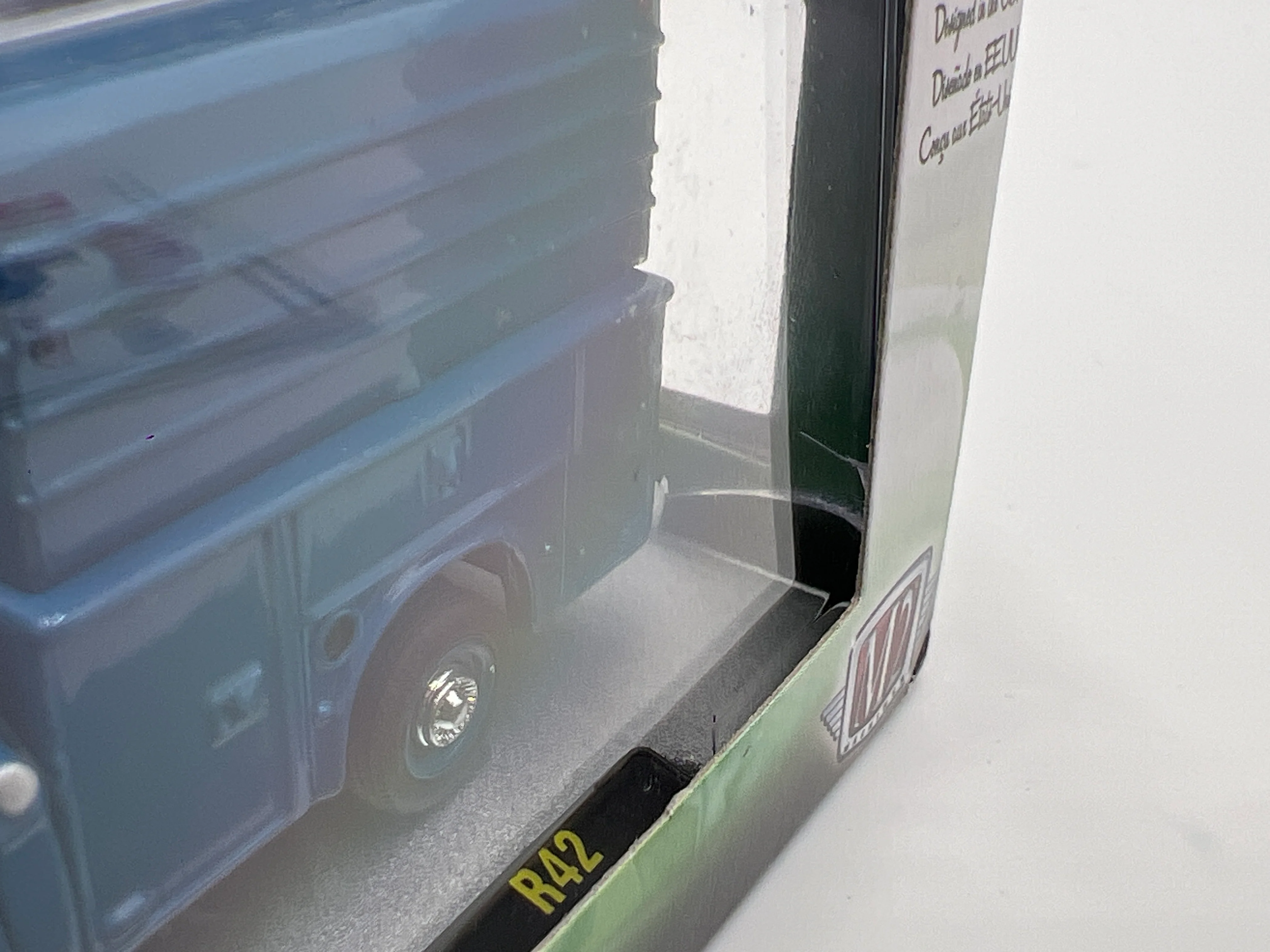 M2 Machines Auto-Trucks 1958 GMC Fleet Option Truck Blue R42 Cracked Case - Image 6