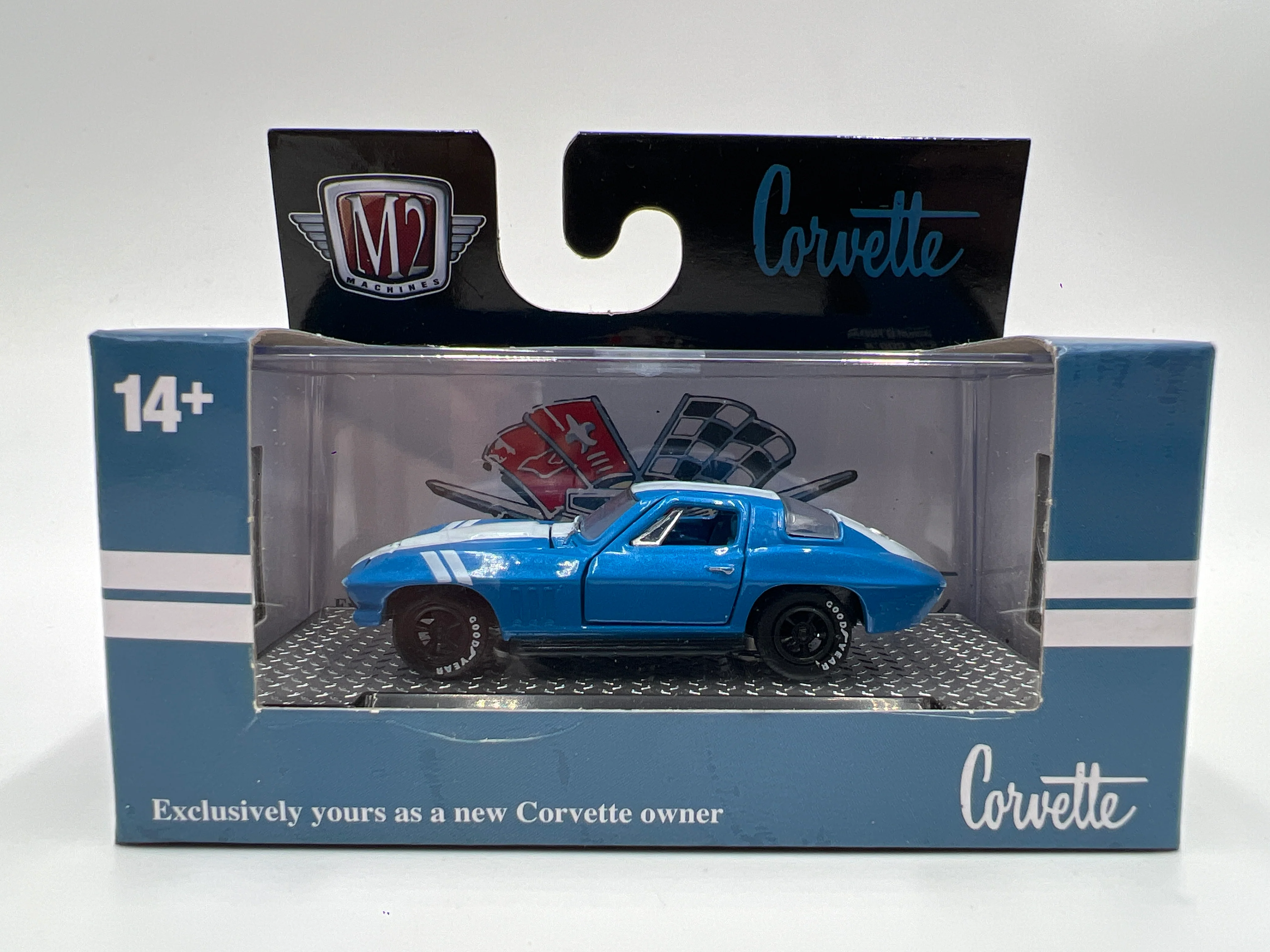 M2 Machines 1966 Chevrolet Corvette 427 Blue R71