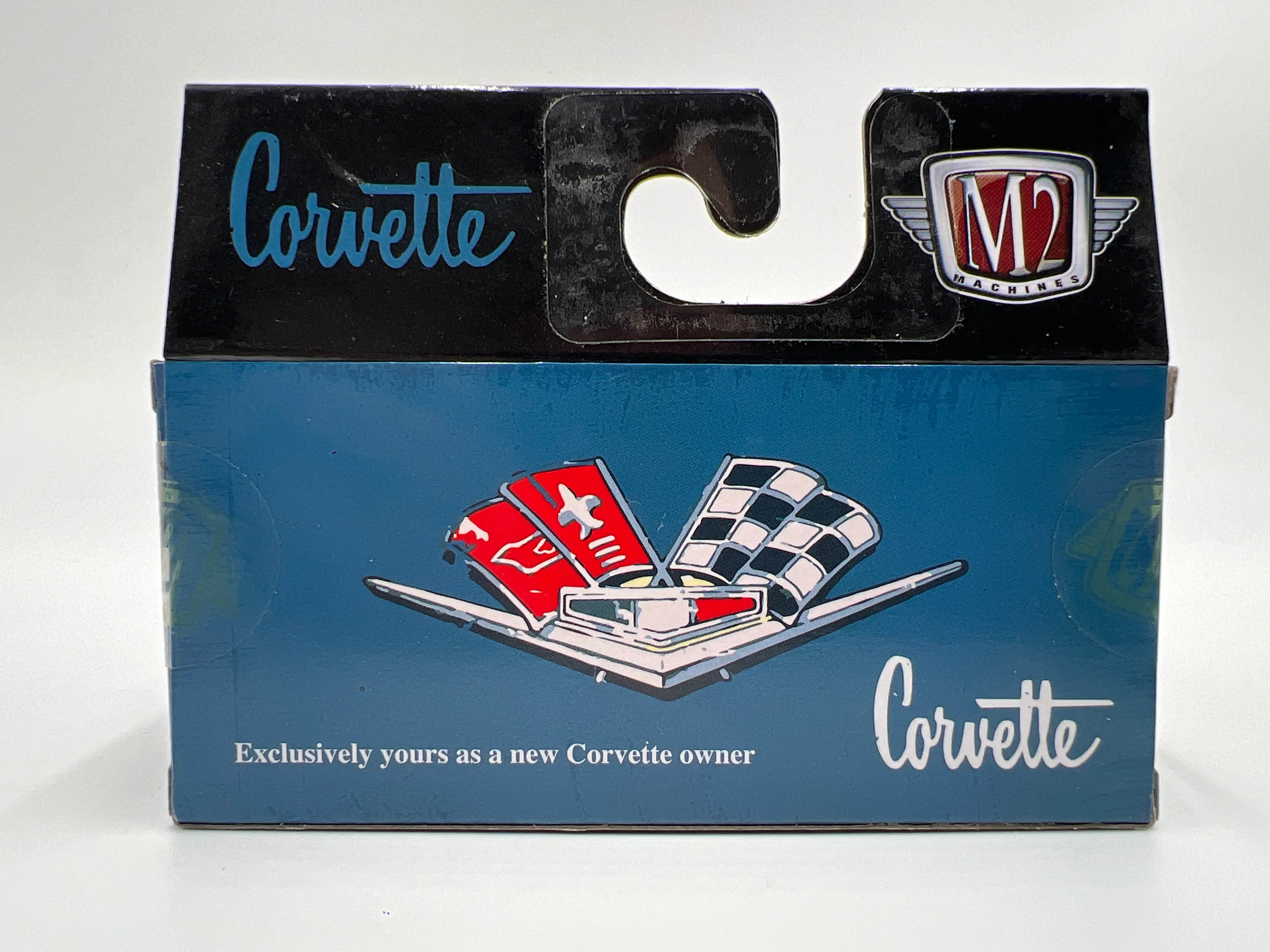 M2 Machines 1966 Chevrolet Corvette 427 Blue R71 - Image 5