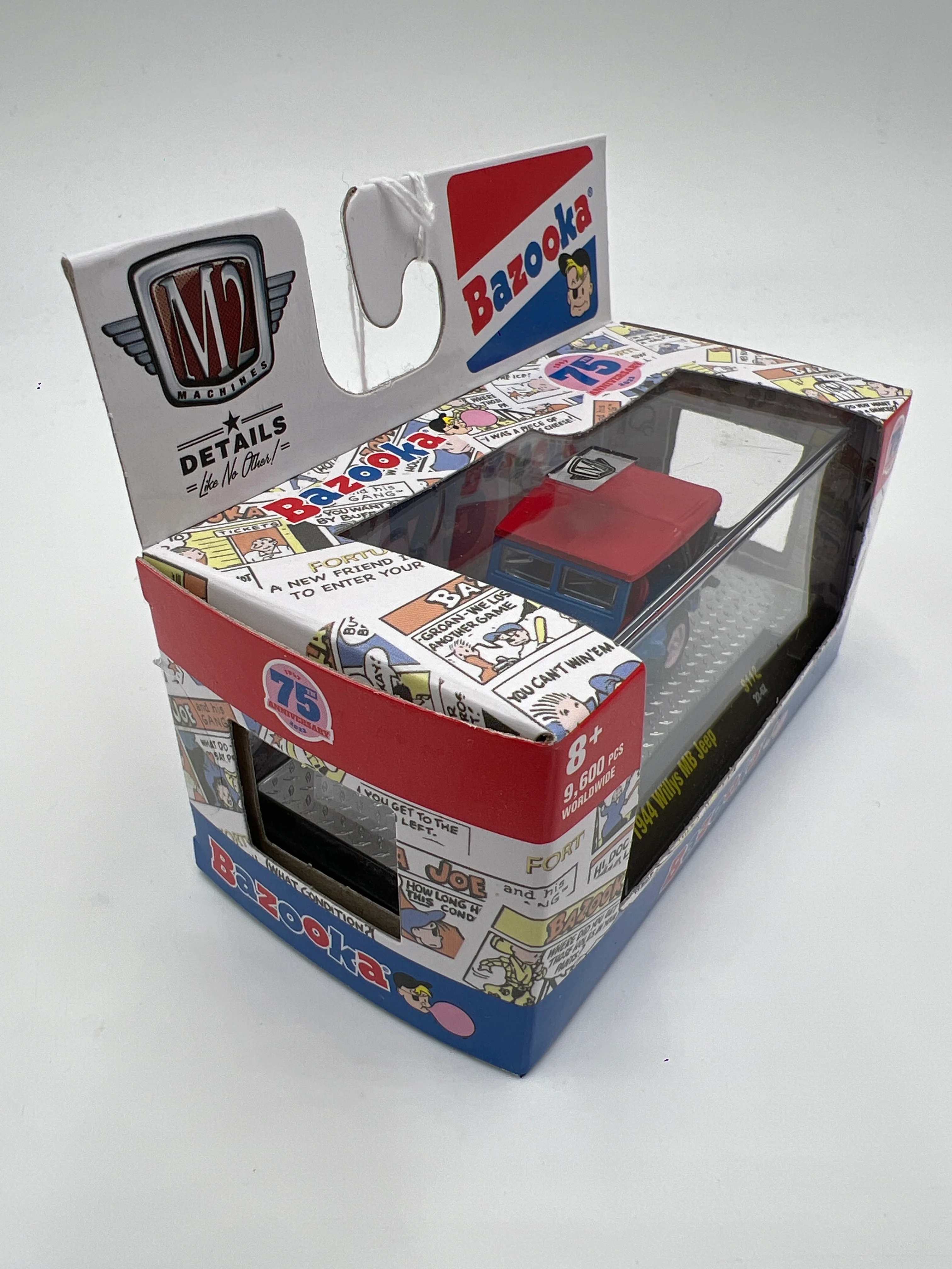 M2 Machines Bazooka 75th Anniversary 1944 Willys MB Jeep S112 - Image 5