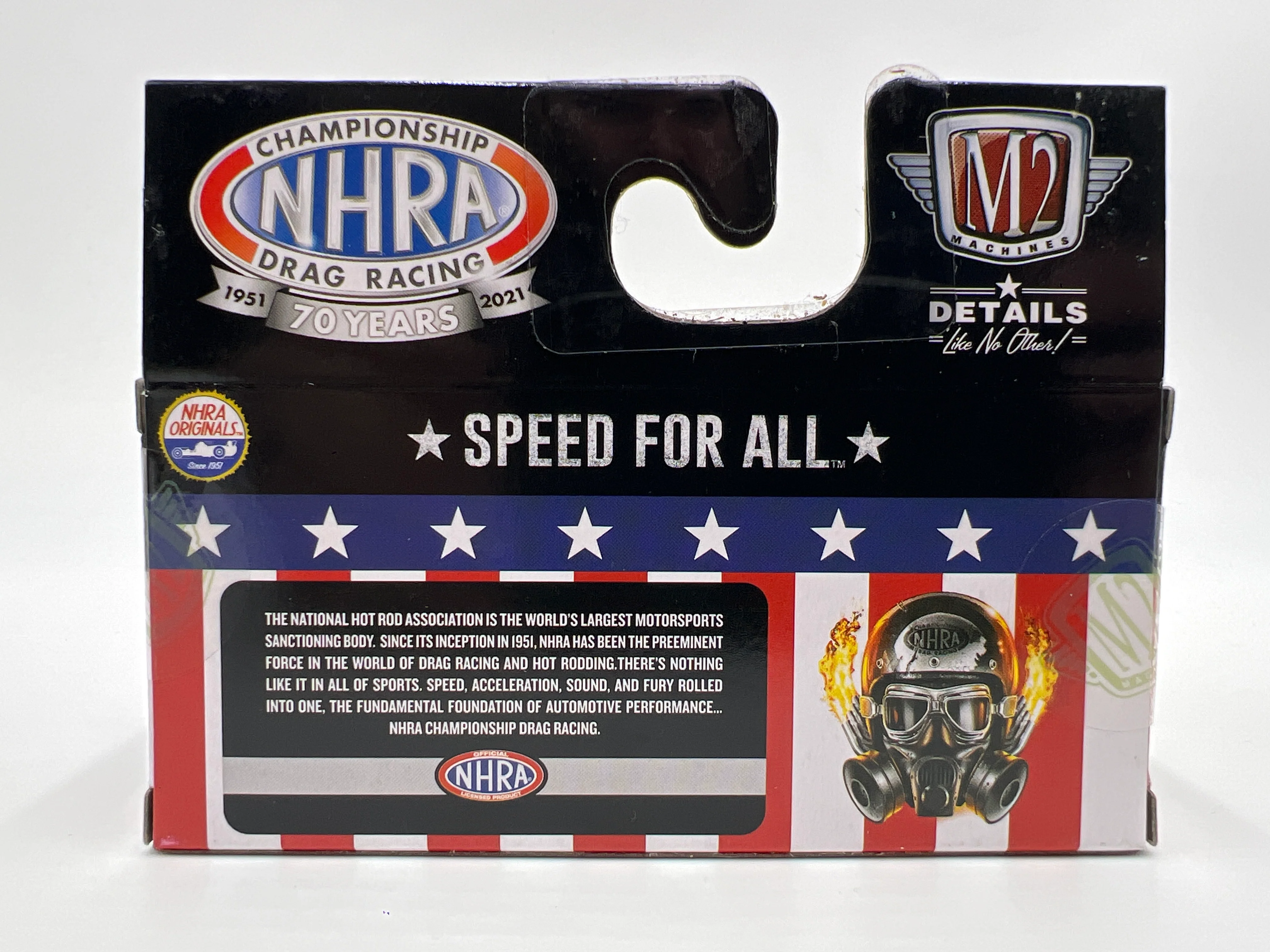 M2 Machines Walmart Exclusive 1987 Ford Mustang GT Black NHRA WMTS16 - Image 5
