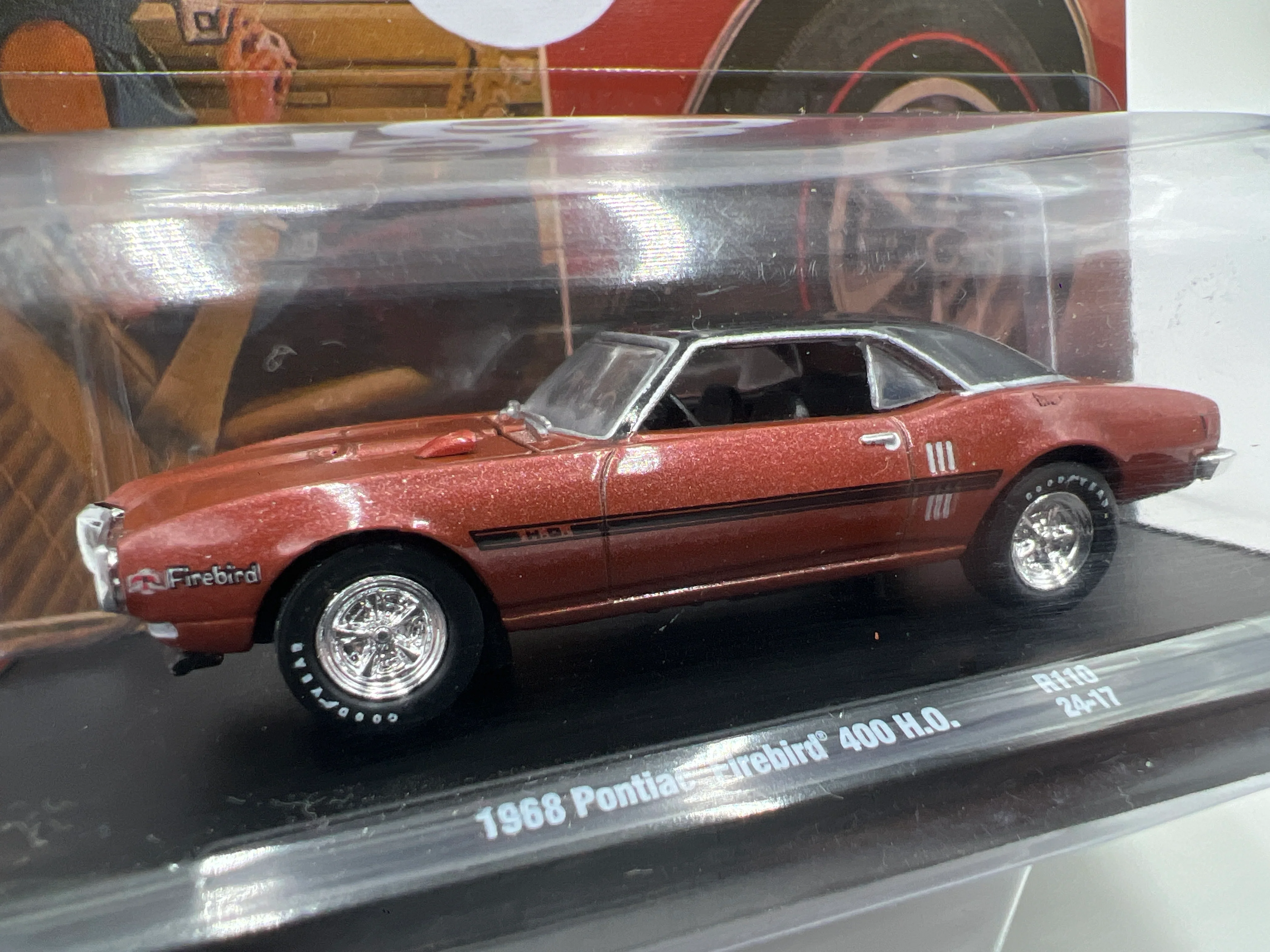 M2 Machines Auto-Drivers 1968 Pontiac Firebird 400 H.O. R110 188Q - Image 2