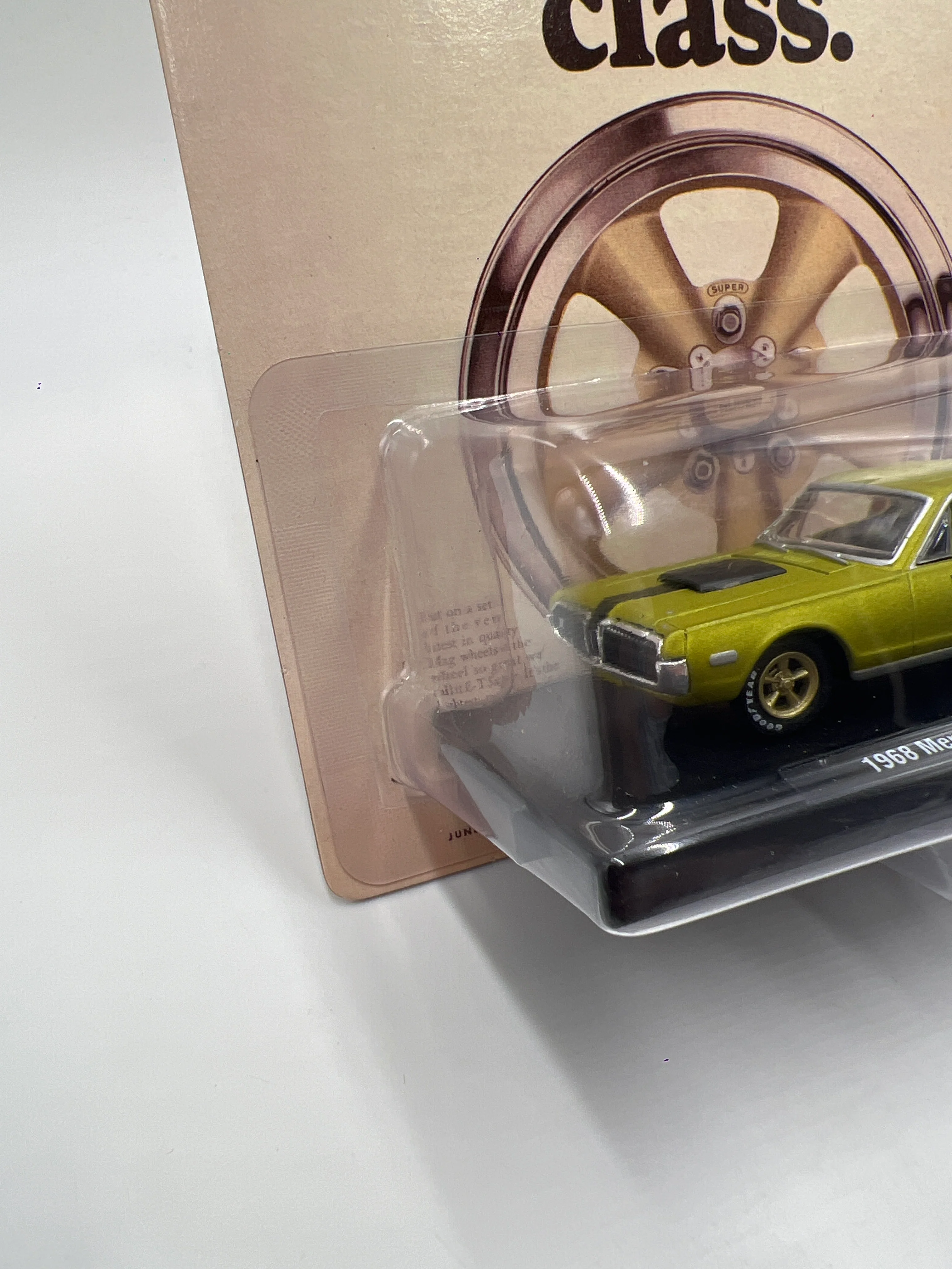 M2 Machines Auto-Drivers 1968 Mercury Cougar R-Code Green ET Mags R68 190A - Image 4