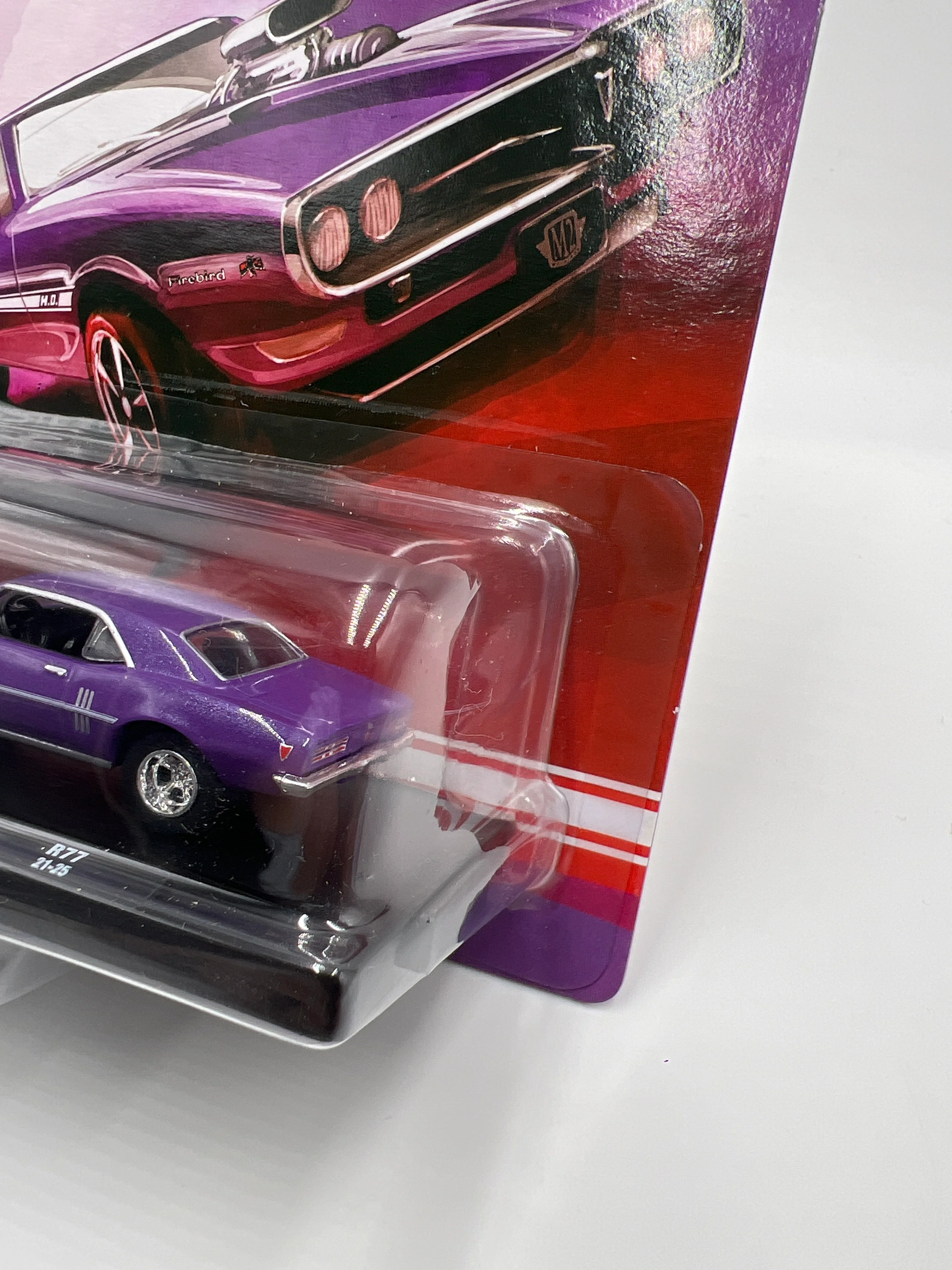 M2 Machines Auto-Drivers 1968 Pontiac Firebird 400 H.O. Purple R77 188P - Image 3