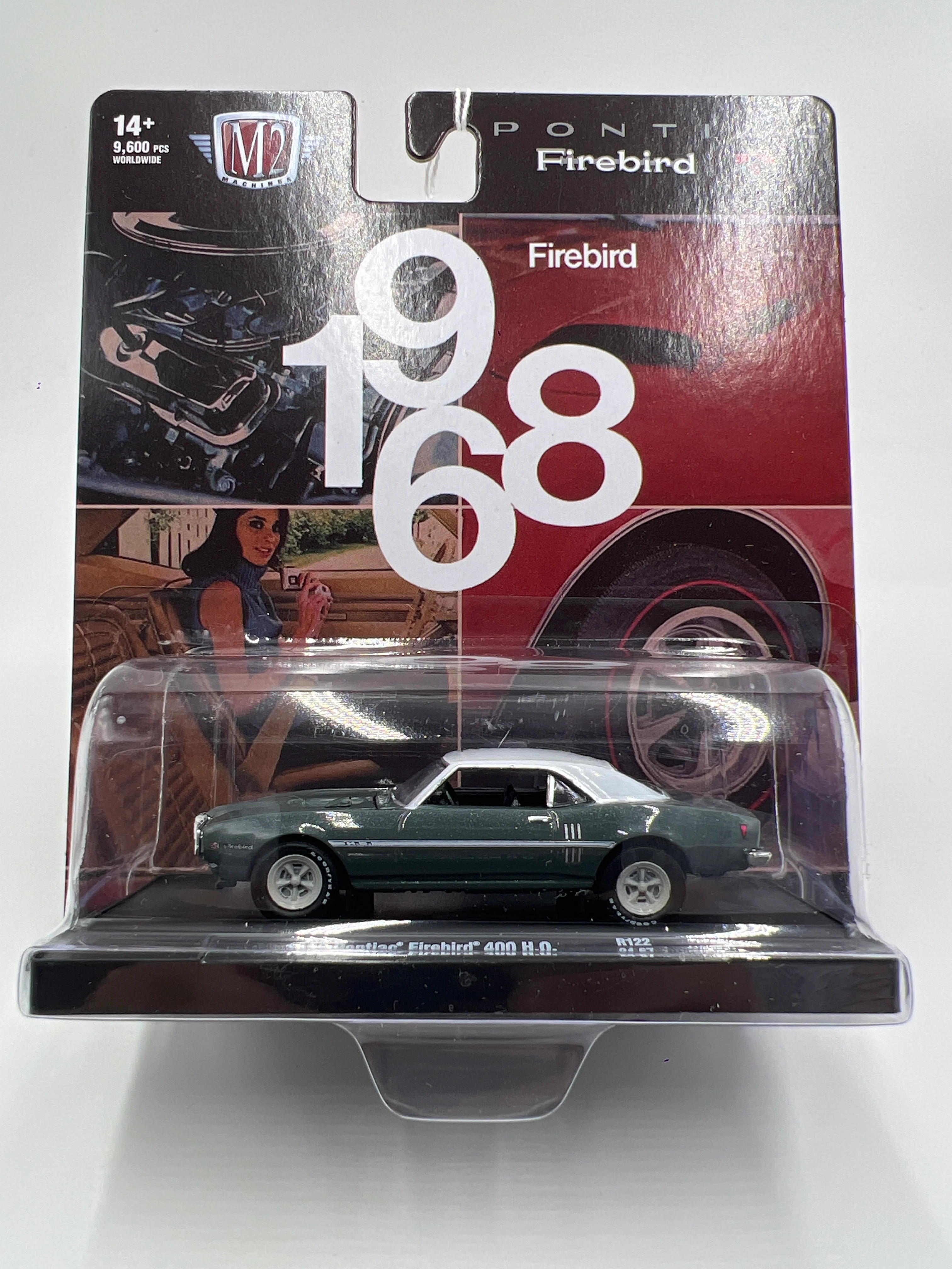 M2 Machines Auto-Drivers 1968 Pontiac Firebird 400 H.O. Gray R122 188Q