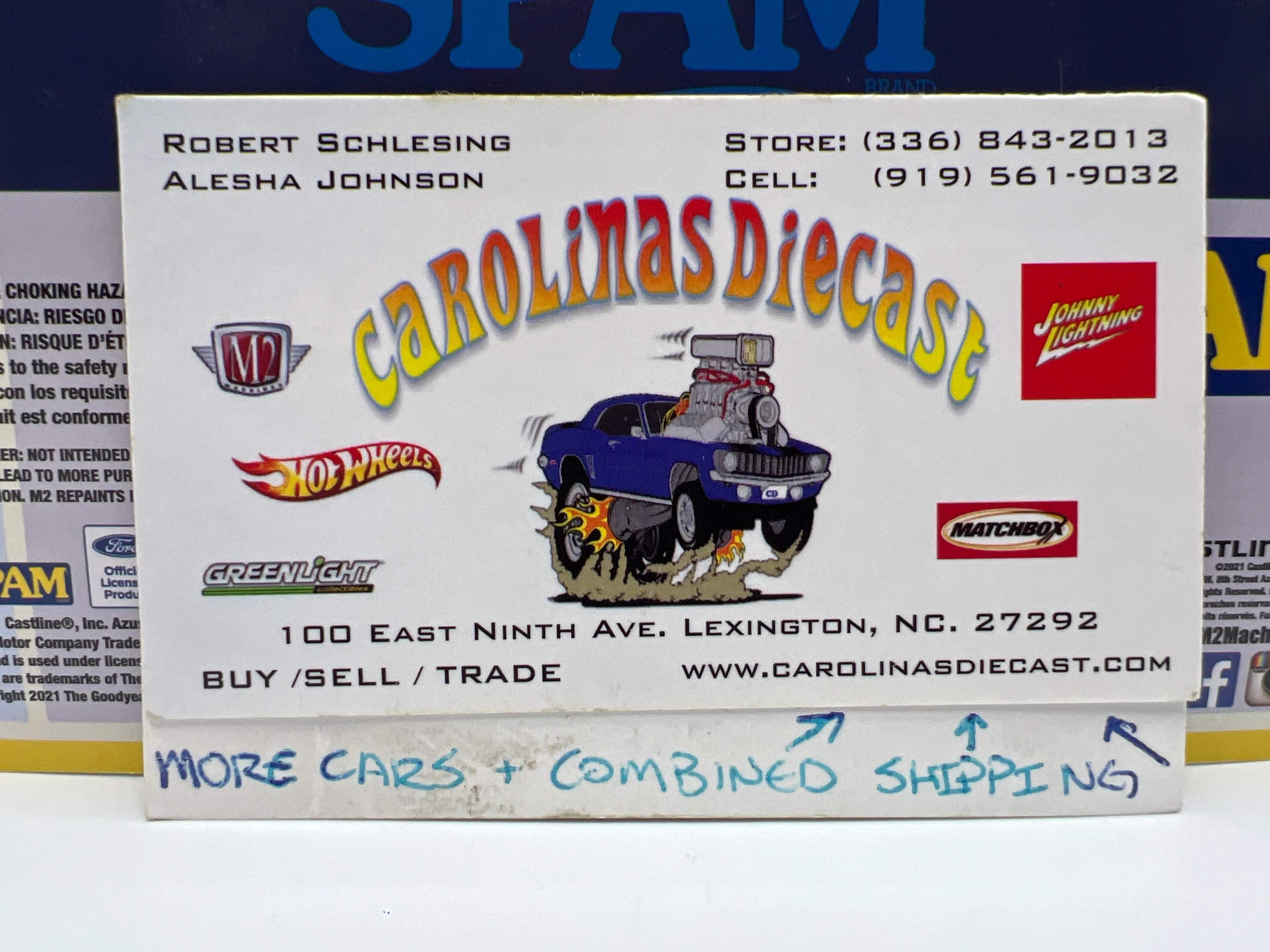 M2 Machines Auto-Drivers 1970 Ford Mustang Boss 429 Blue Spam R73 189C - Image 7