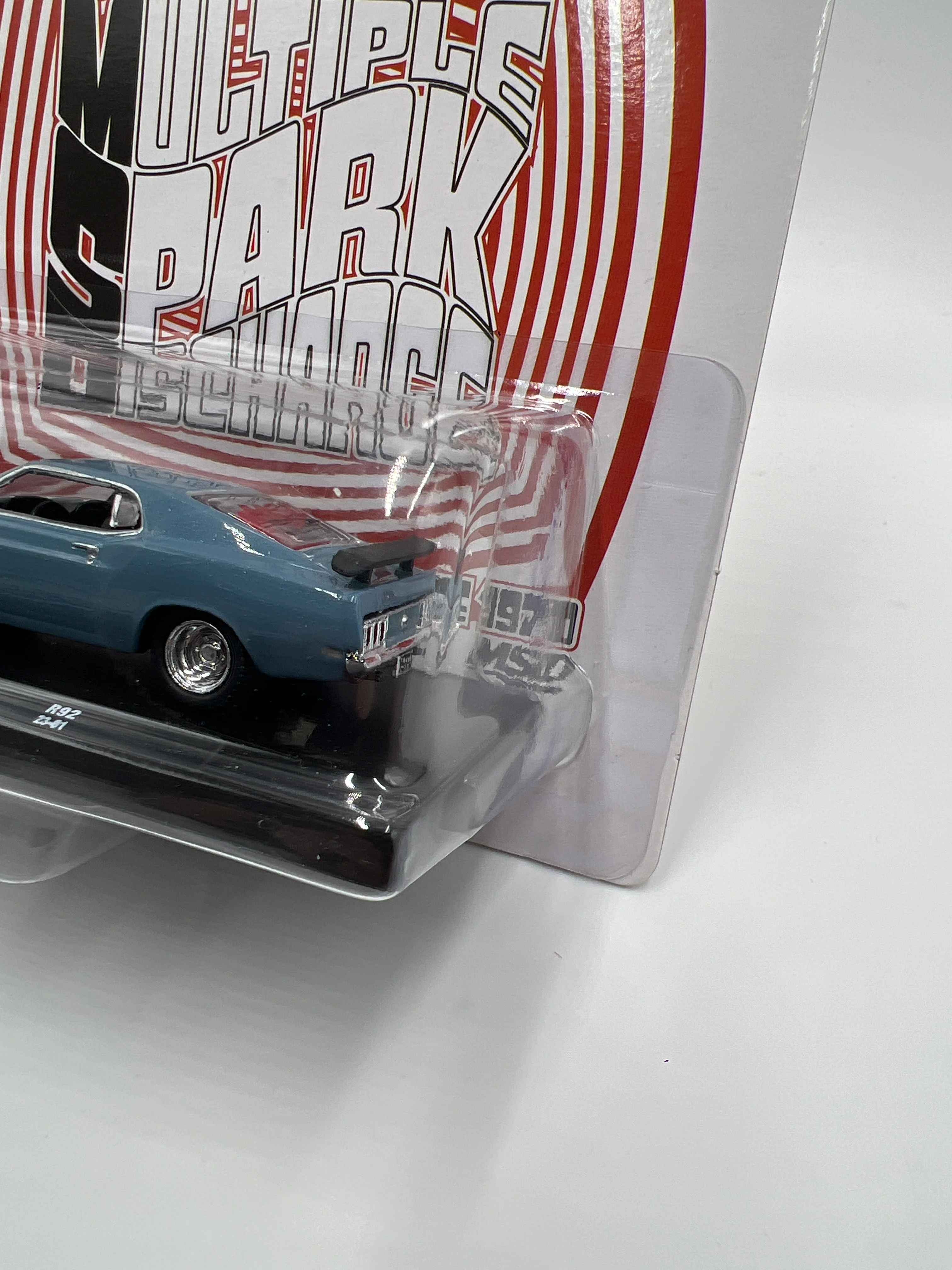 M2 Machines Auto-Drivers 1970 Ford Mustang Blue MSD R92 189E - Image 3