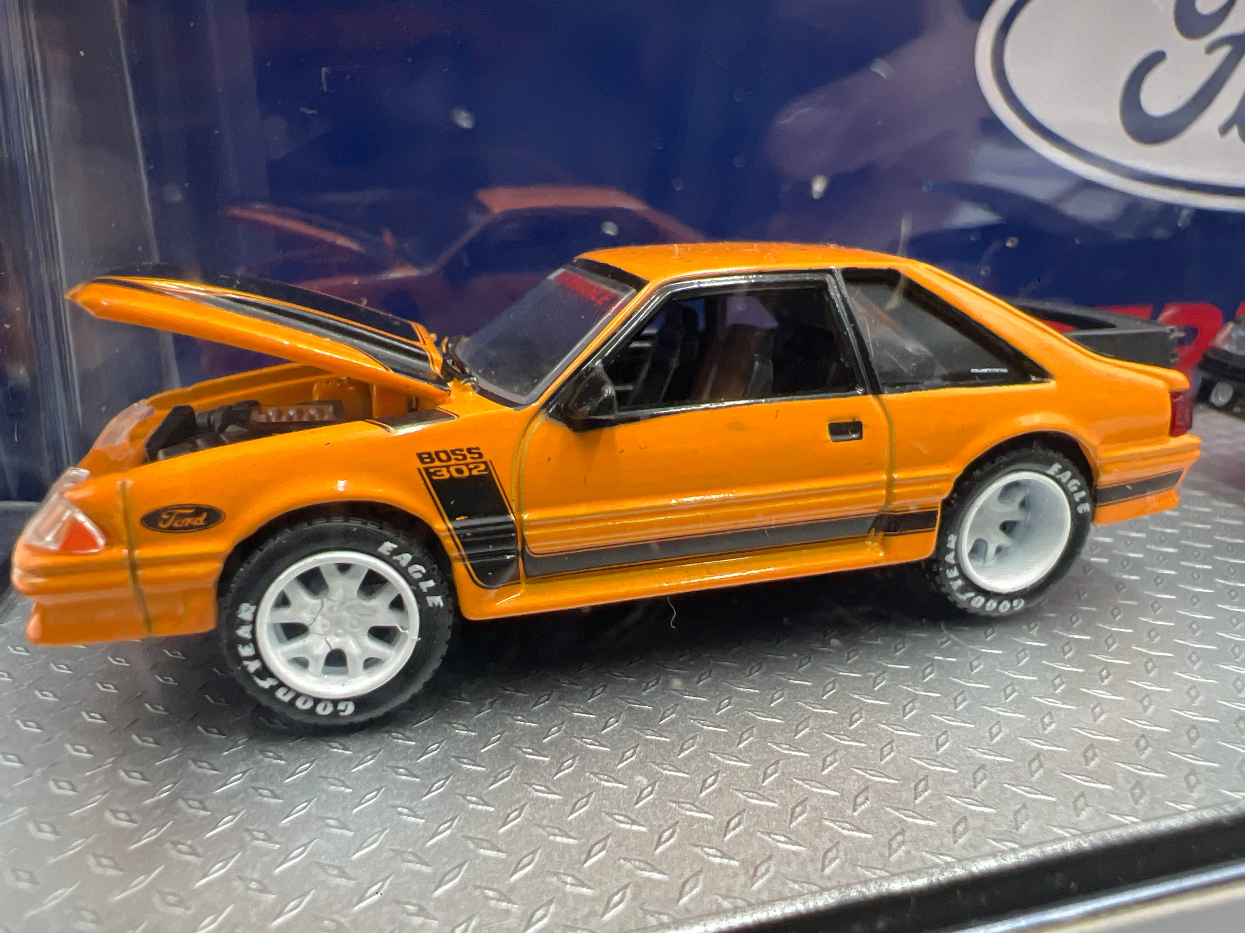 M2 Machines Walmart Exclusive Ford Performance 1988 & 1987 Ford Mustang GT Custom 3 Pack S38 - Image 3