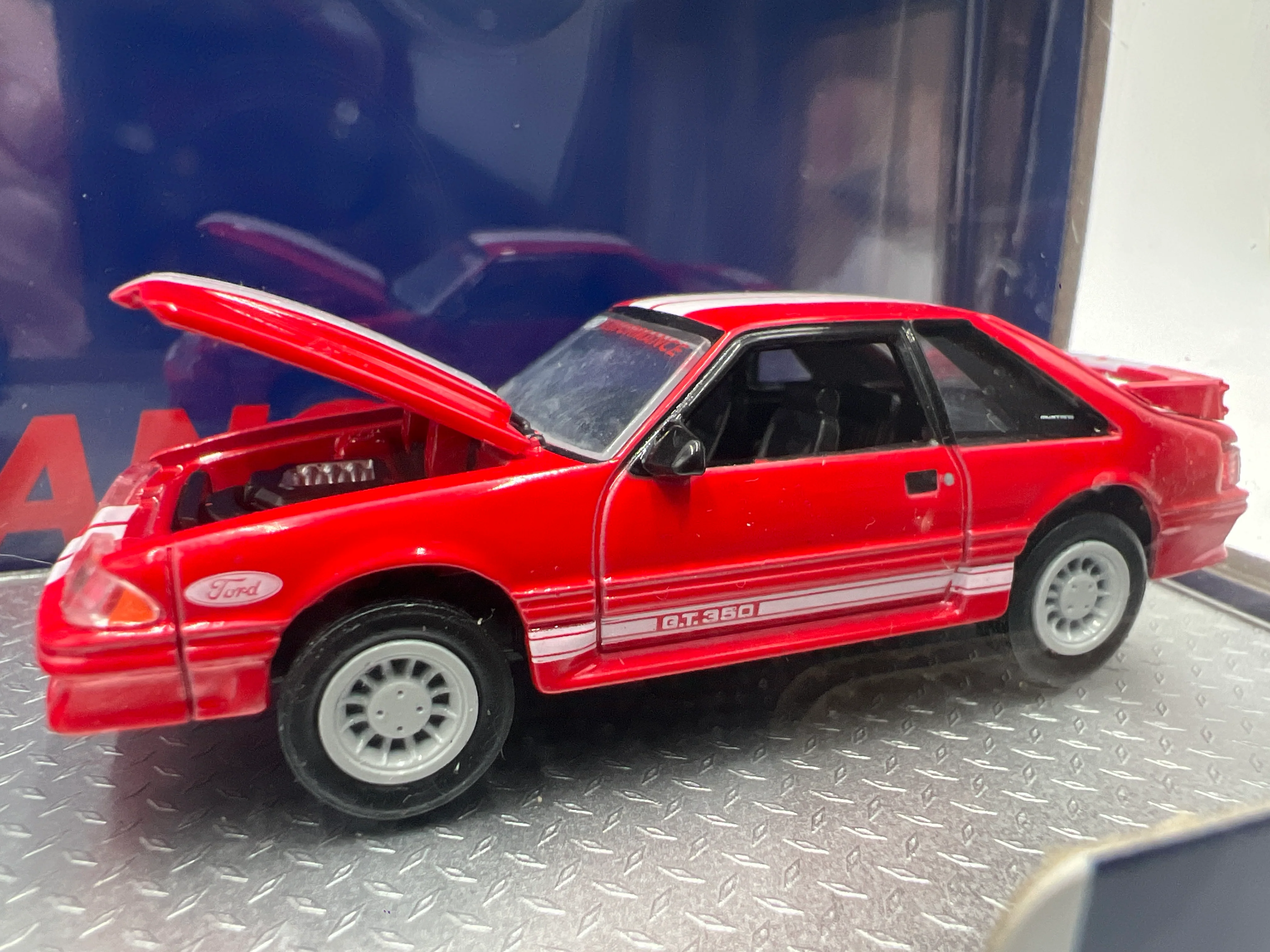 M2 Machines Walmart Exclusive Ford Performance 1988 & 1987 Ford Mustang GT Custom 3 Pack S38 - Image 5