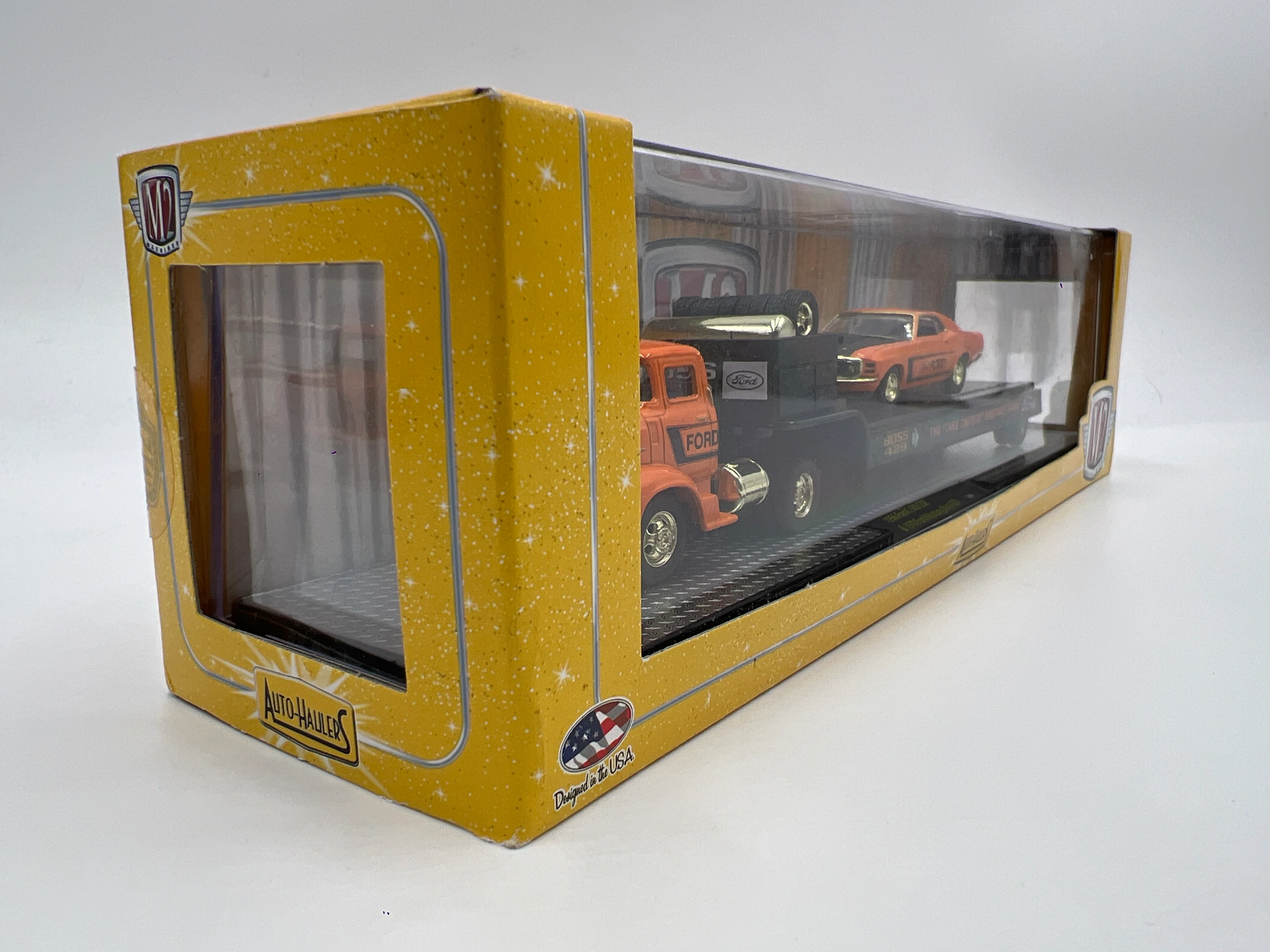 M2 Machines Auto Haulers CHASE 1956 Ford C-500 COE & 1970 Ford Mustang Boss 429 12-04 - Image 5