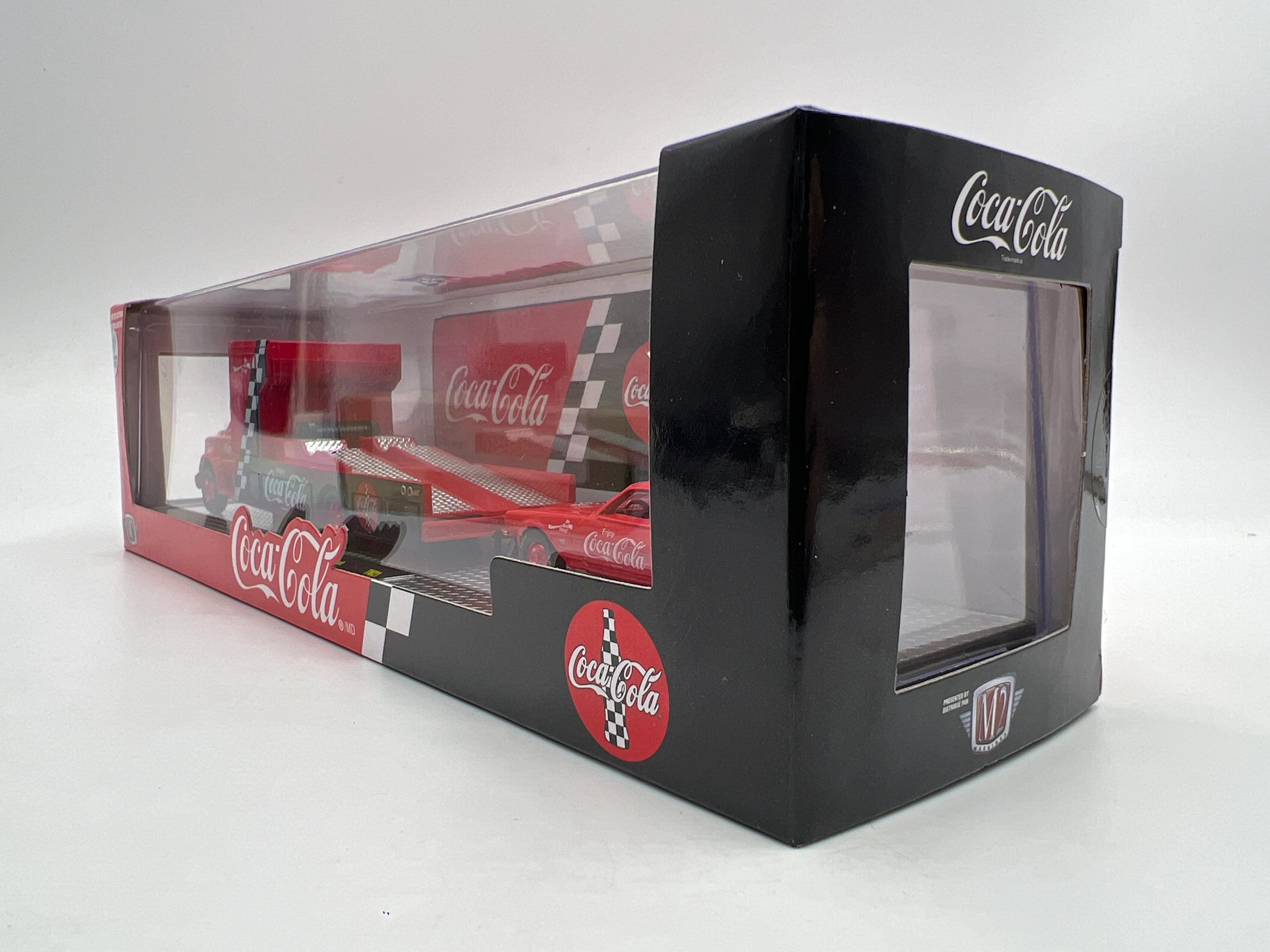M2 Machines Auto Haulers CHASE Coca Cola 1968 Chevrolet C60 Truck & 1971 Chevrolet Camaro TW21 - Image 5