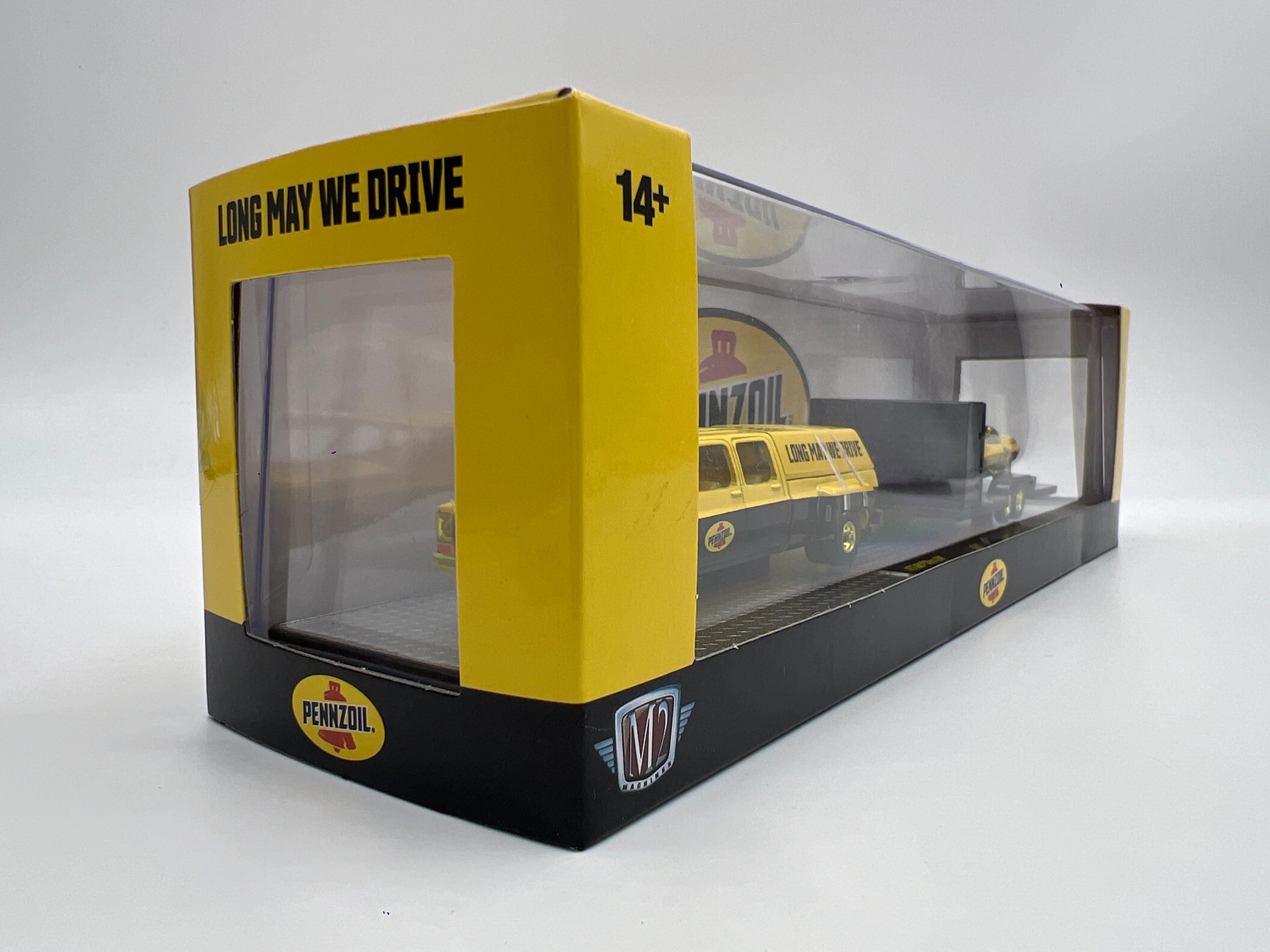 M2 Machines Auto Haulers CHASE Pennzoil 1973 GMC Sierra 3500 & 1959 Chevrolet Corvette XP-86 S42 - Image 4