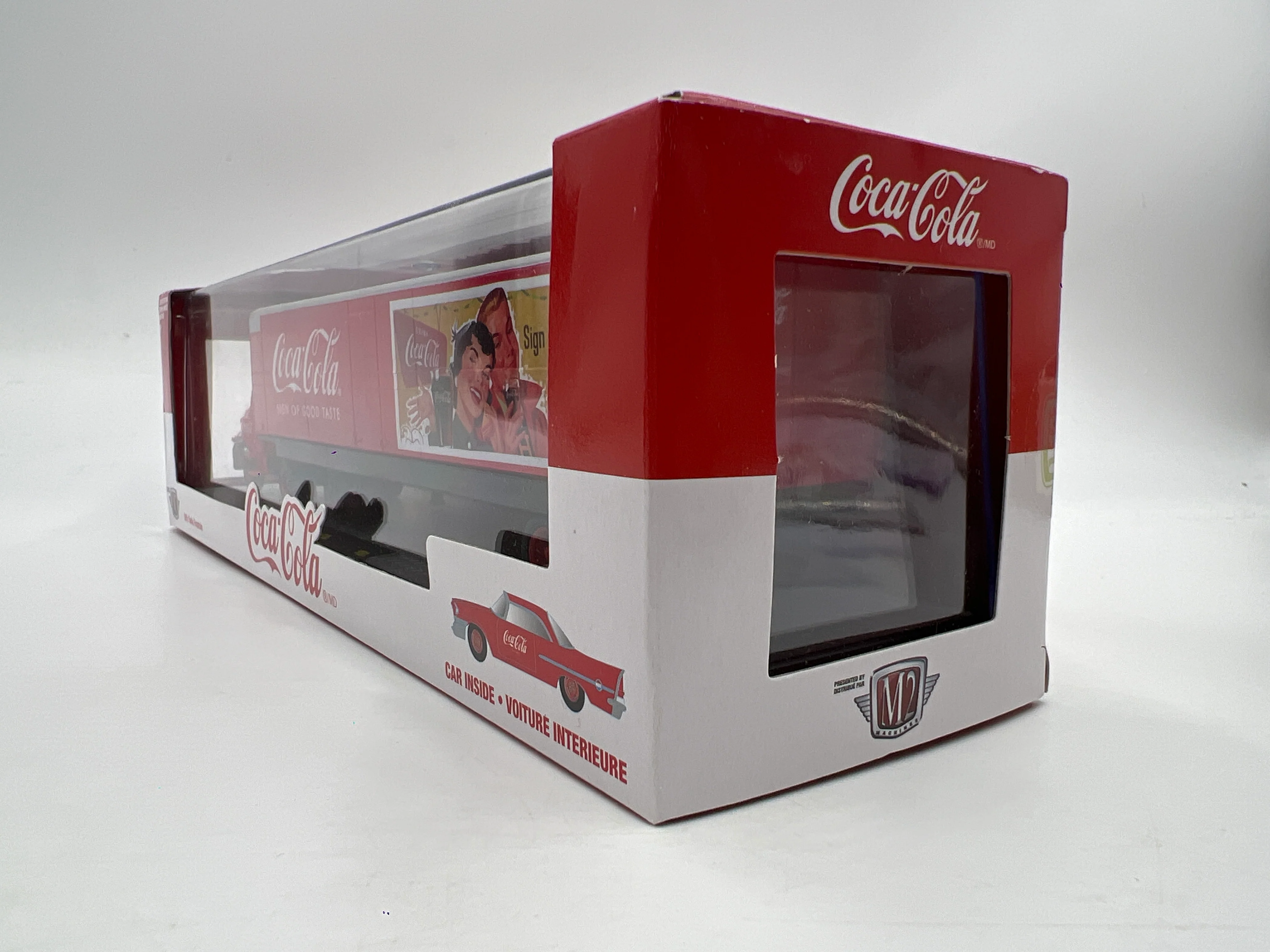 M2 Machines Auto Haulers Coca Cola 1957 Dodge COE & 1957 Chrysler 300C 50S01 - Image 4
