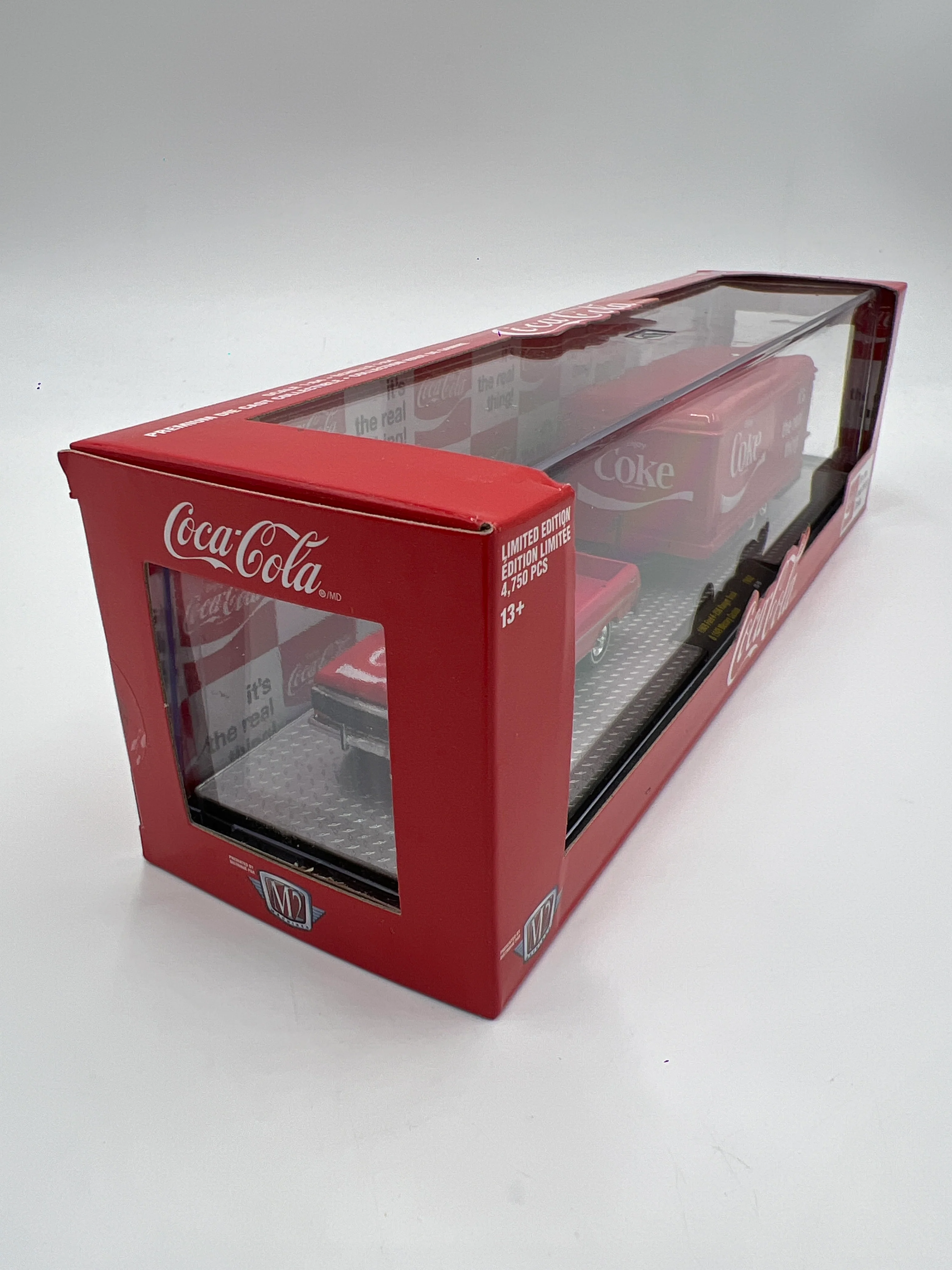 M2 Machines Auto Haulers Coca Cola 1969 Ford F-250 Ranger Truck & 1949 Mercury Custom TW02 - Image 5