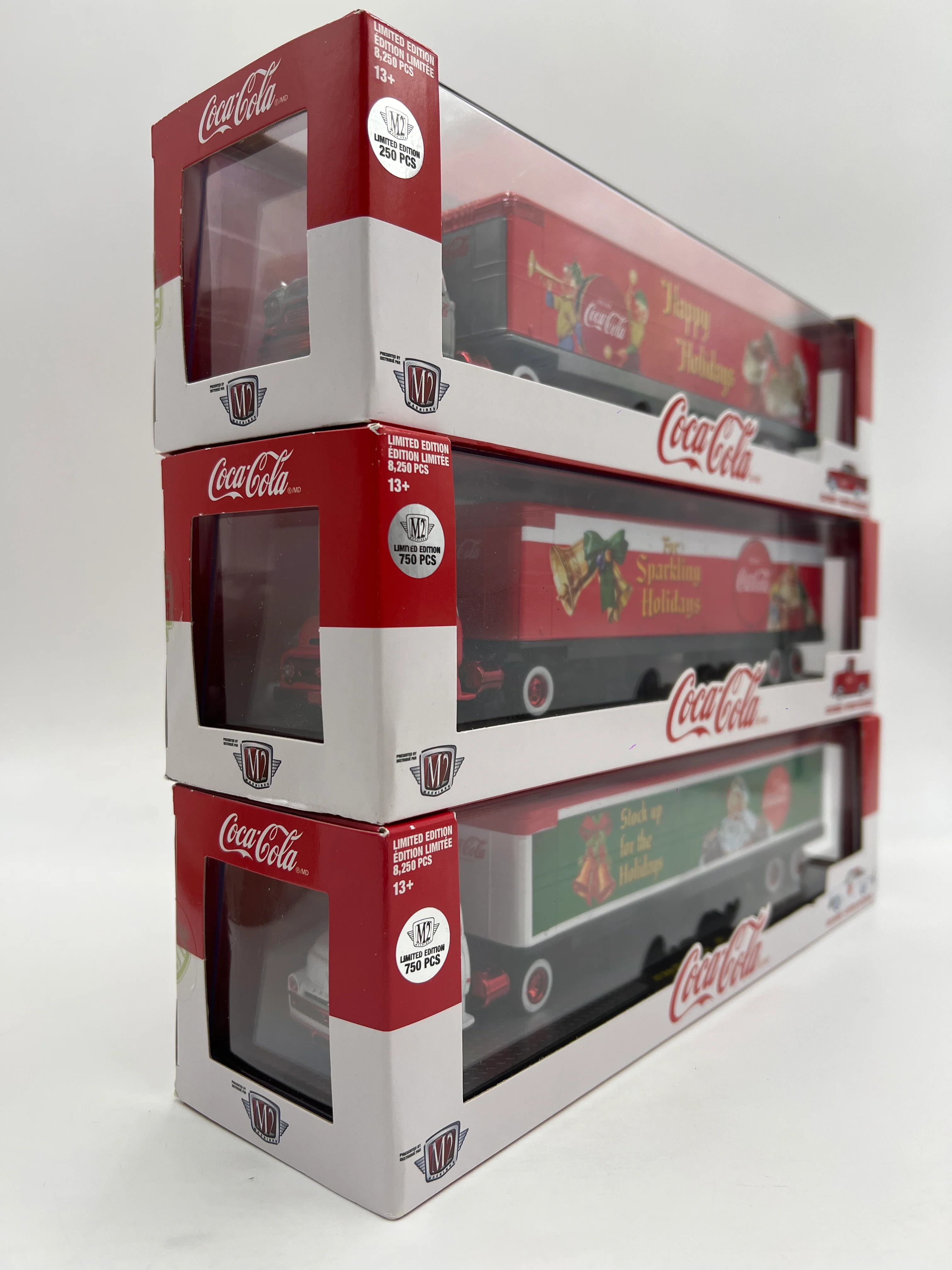 M2 Machines Auto Haulers RAW CHASE & CHASE Full Lot Of 3 Coca Cola Ford/Dodge/Chevrolet SC01 - Image 5