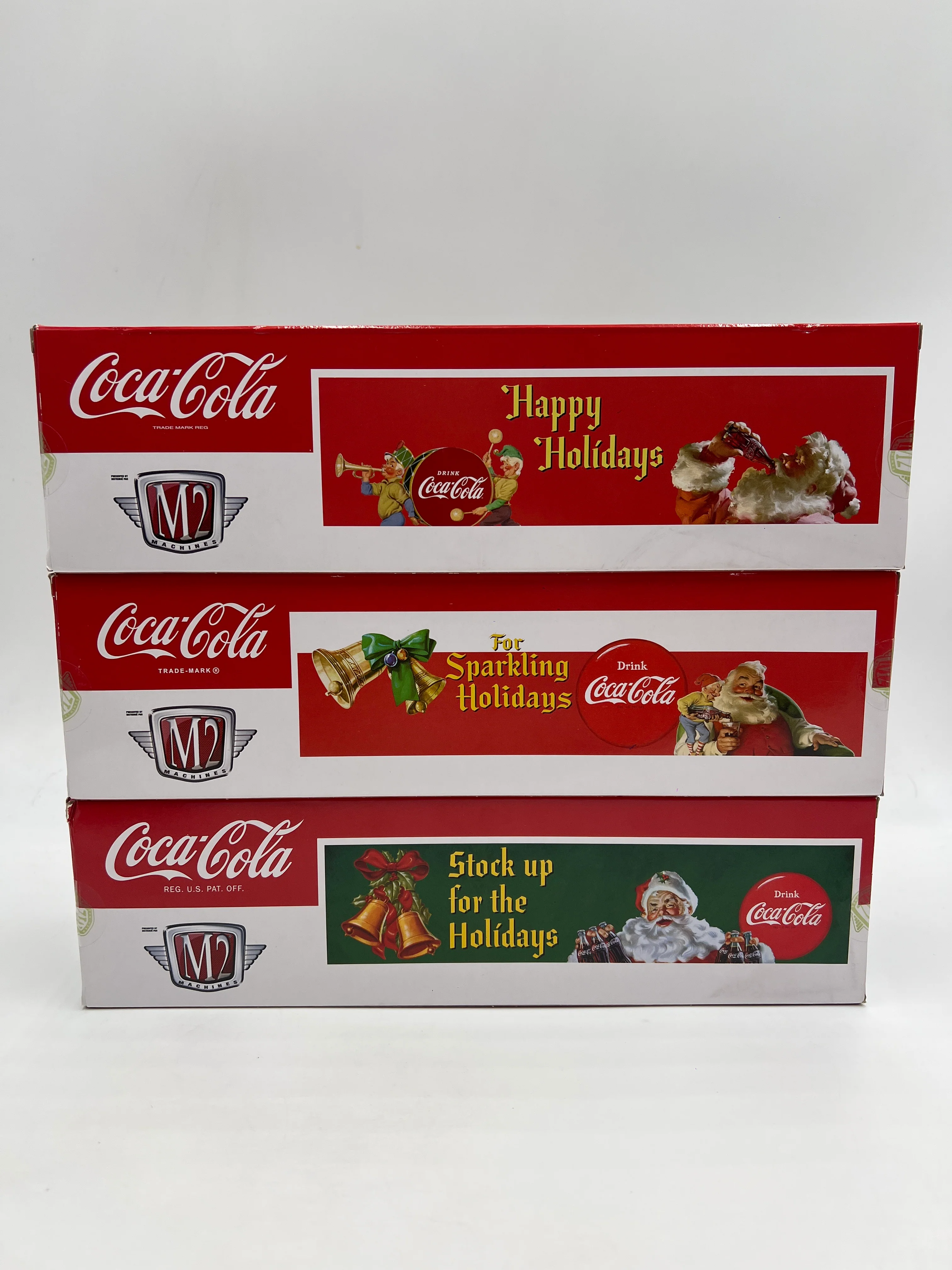 M2 Machines Auto Haulers RAW CHASE & CHASE Full Lot Of 3 Coca Cola Ford/Dodge/Chevrolet SC01 - Image 7