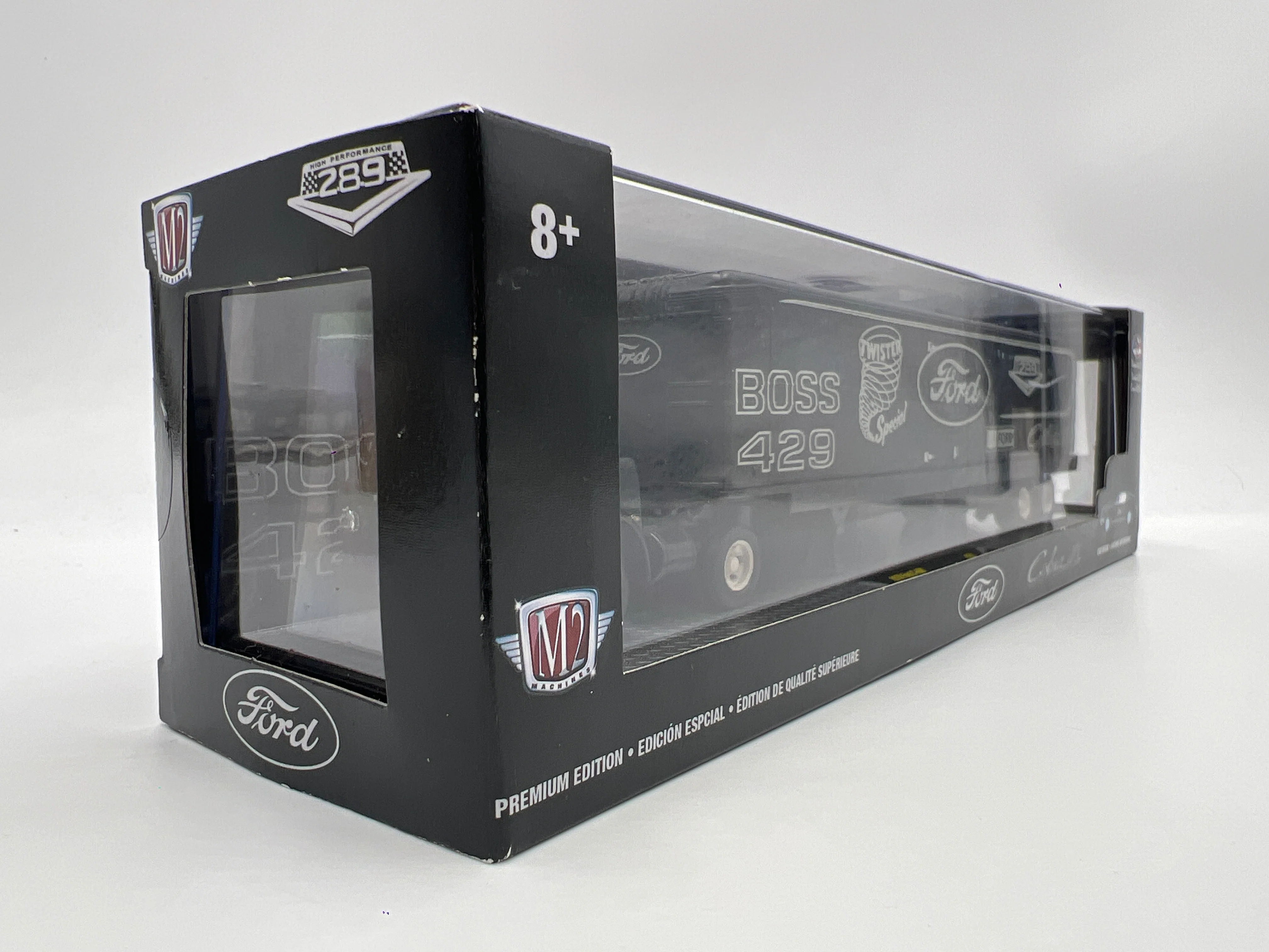 M2 Machines Auto Haulers Walmart Exclusive 1970 Ford C-600 & 1968 Ford Mustang GT 390 S31 - Image 4