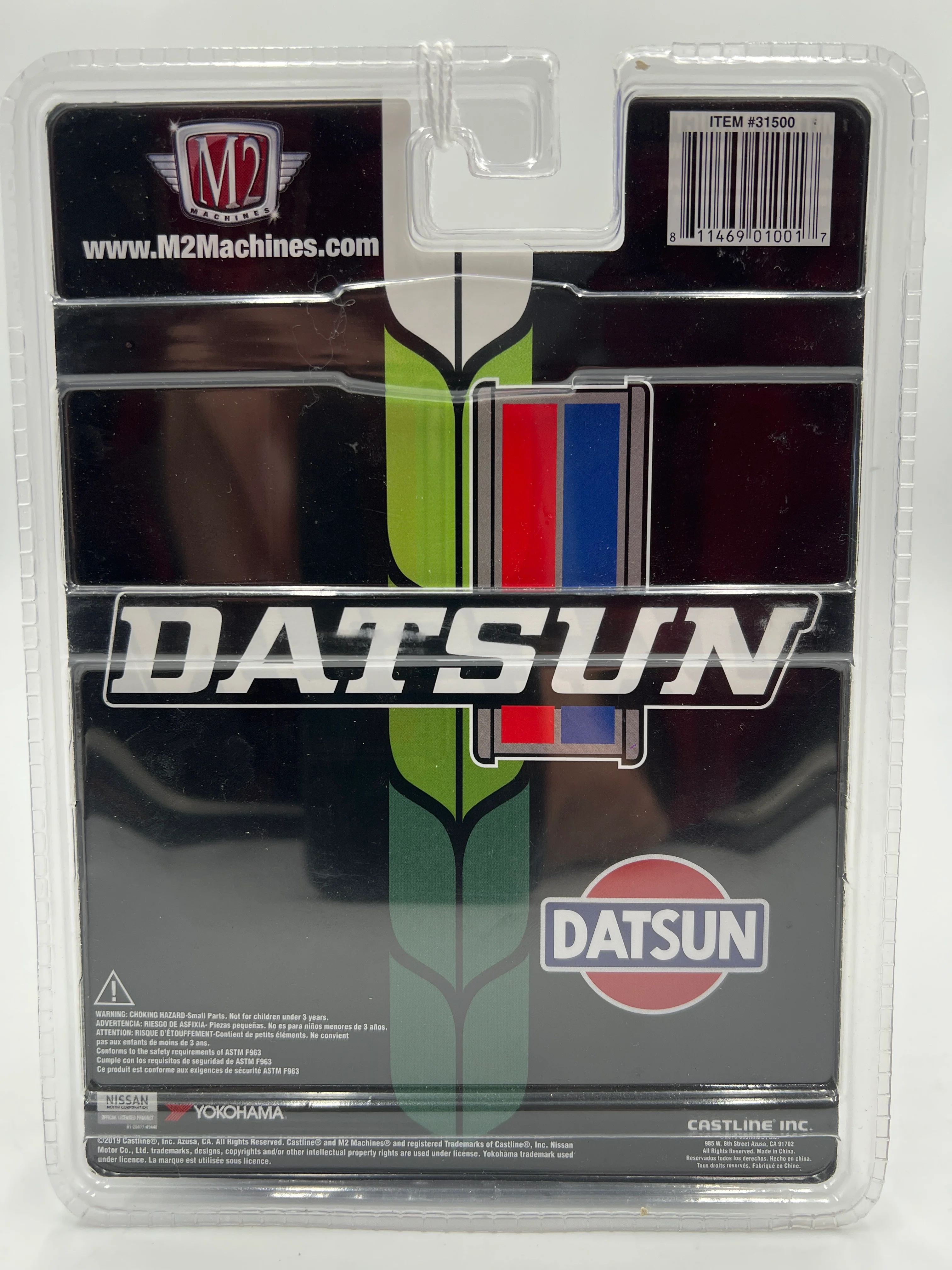 M2 Machines 1978 Datsun Truck Black HS03 194F - Image 6