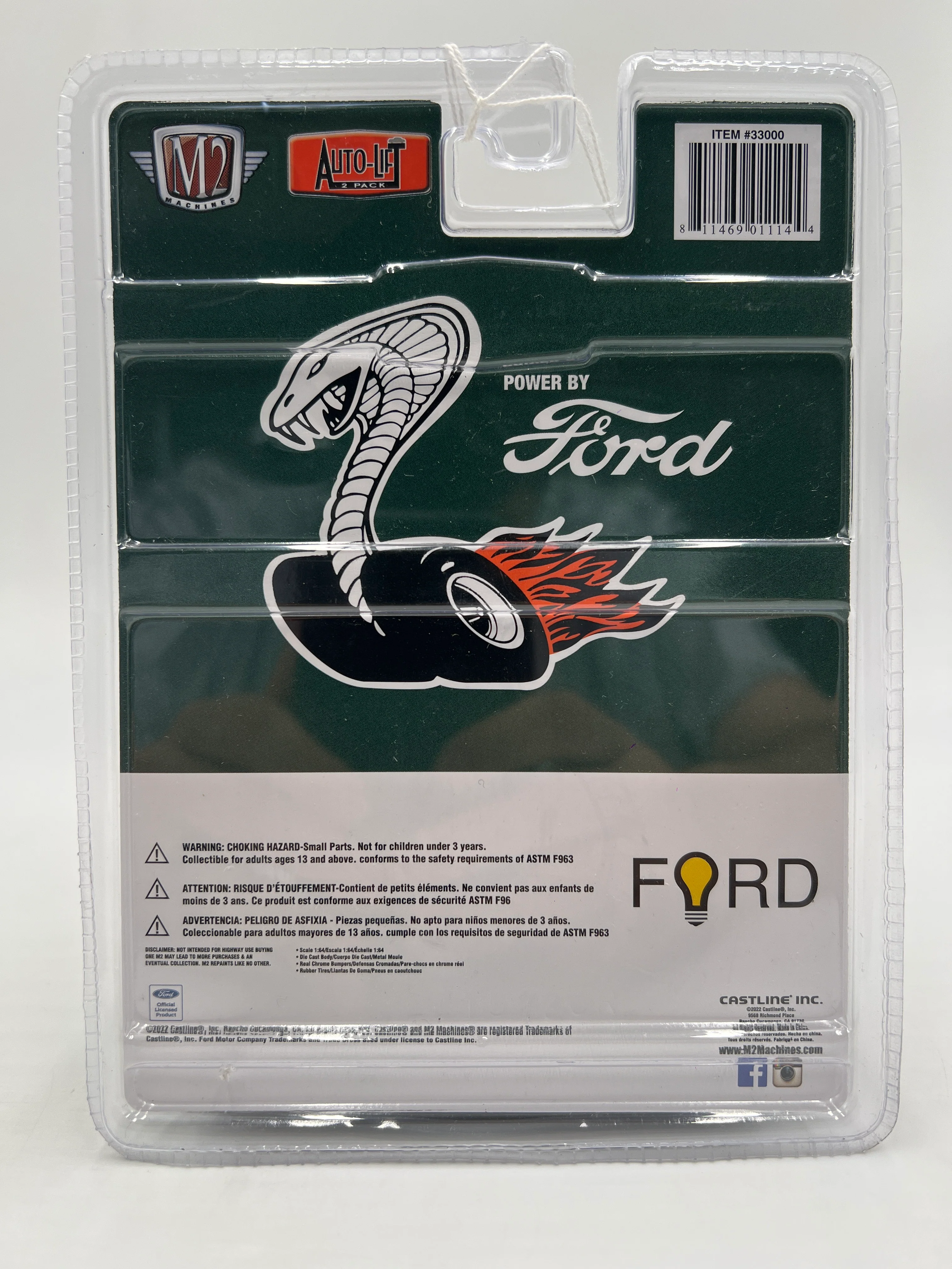 M2 Machines Auto-Lift 2 Pack CHASE 1970 Ford Torino Cobra R24 - Image 7
