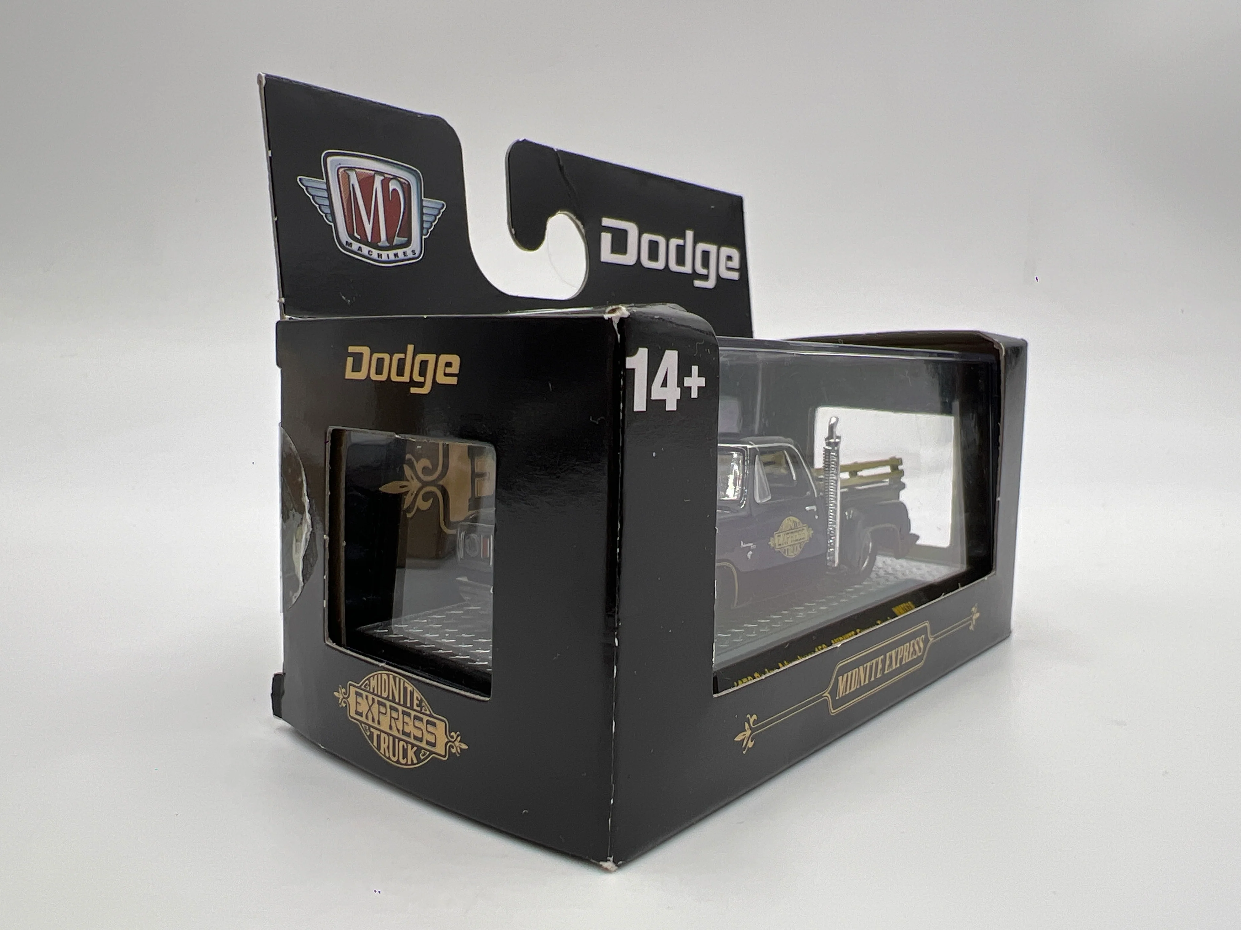 M2 Machines Walmart Exclusive 1978 Dodge Adventurer 150 Midnite Express Truck Black WMTS18 - Image 3