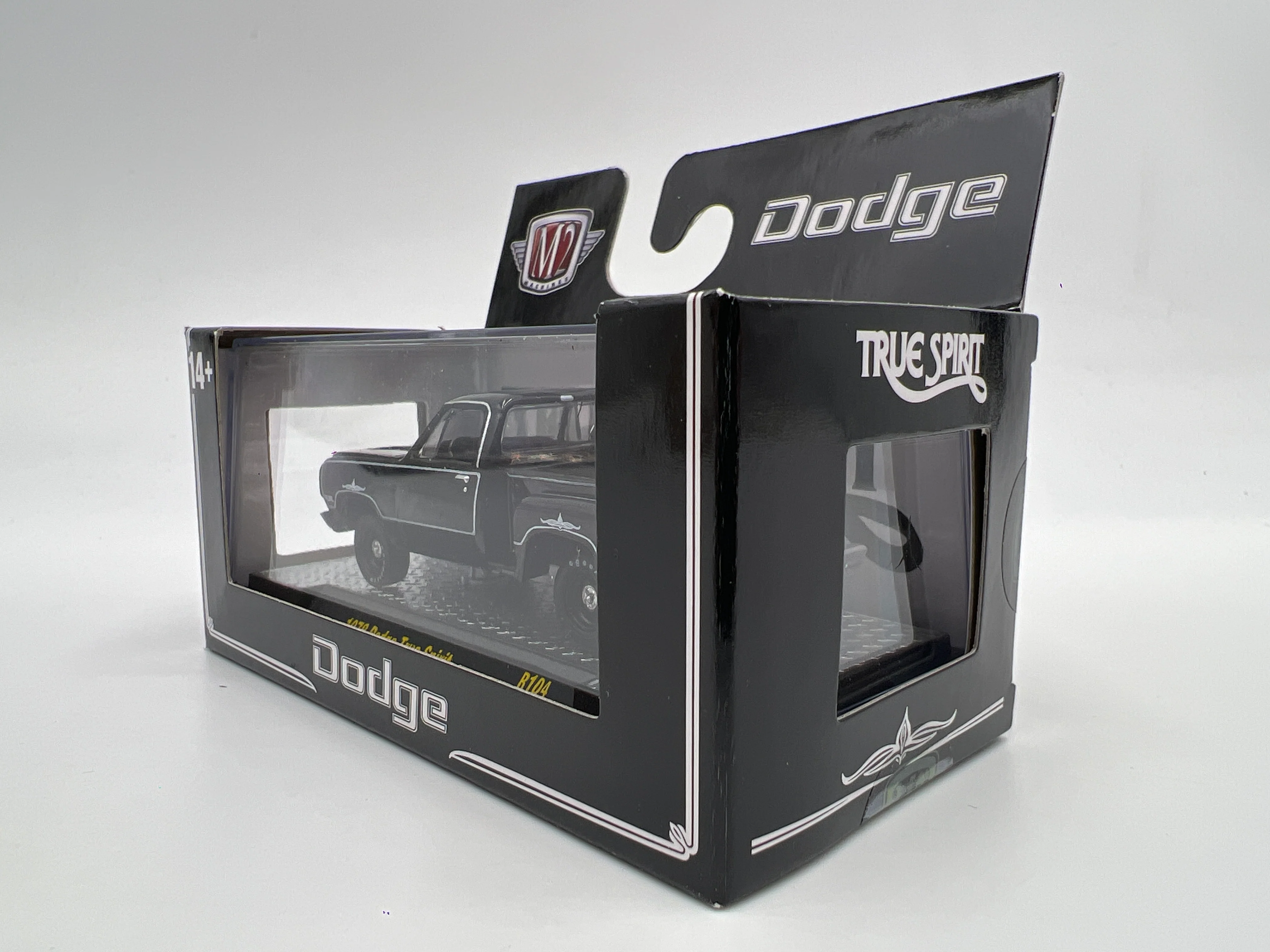 M2 Machines 1978 Dodge True Spirit Black R104 - Image 3