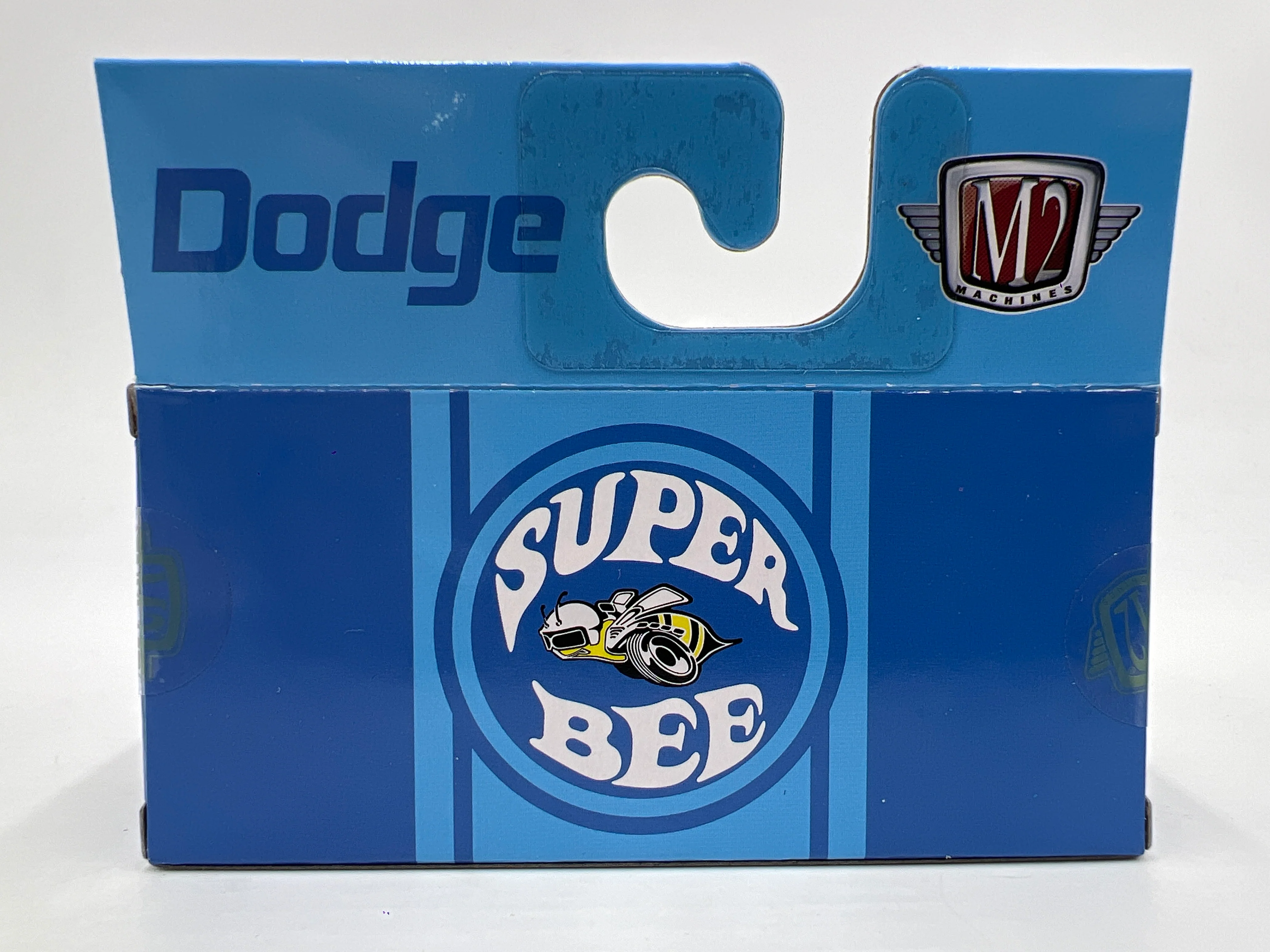 M2 Machines R105 CHASE 1970 Dodge Super Bee 383 Blue - Image 5