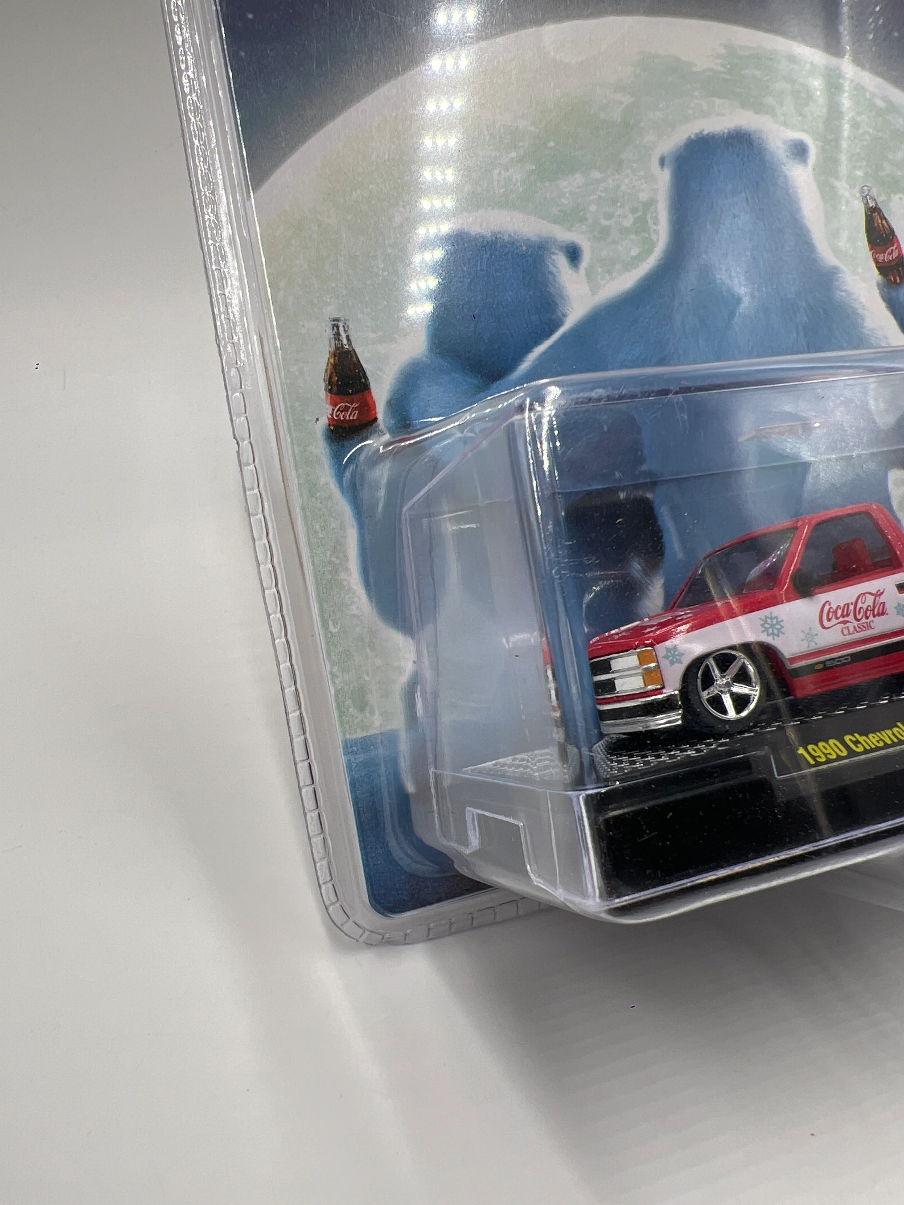 M2 Machines Coca Cola 1990 Chevrolet C1500 Silverado SK06 196A - Image 4