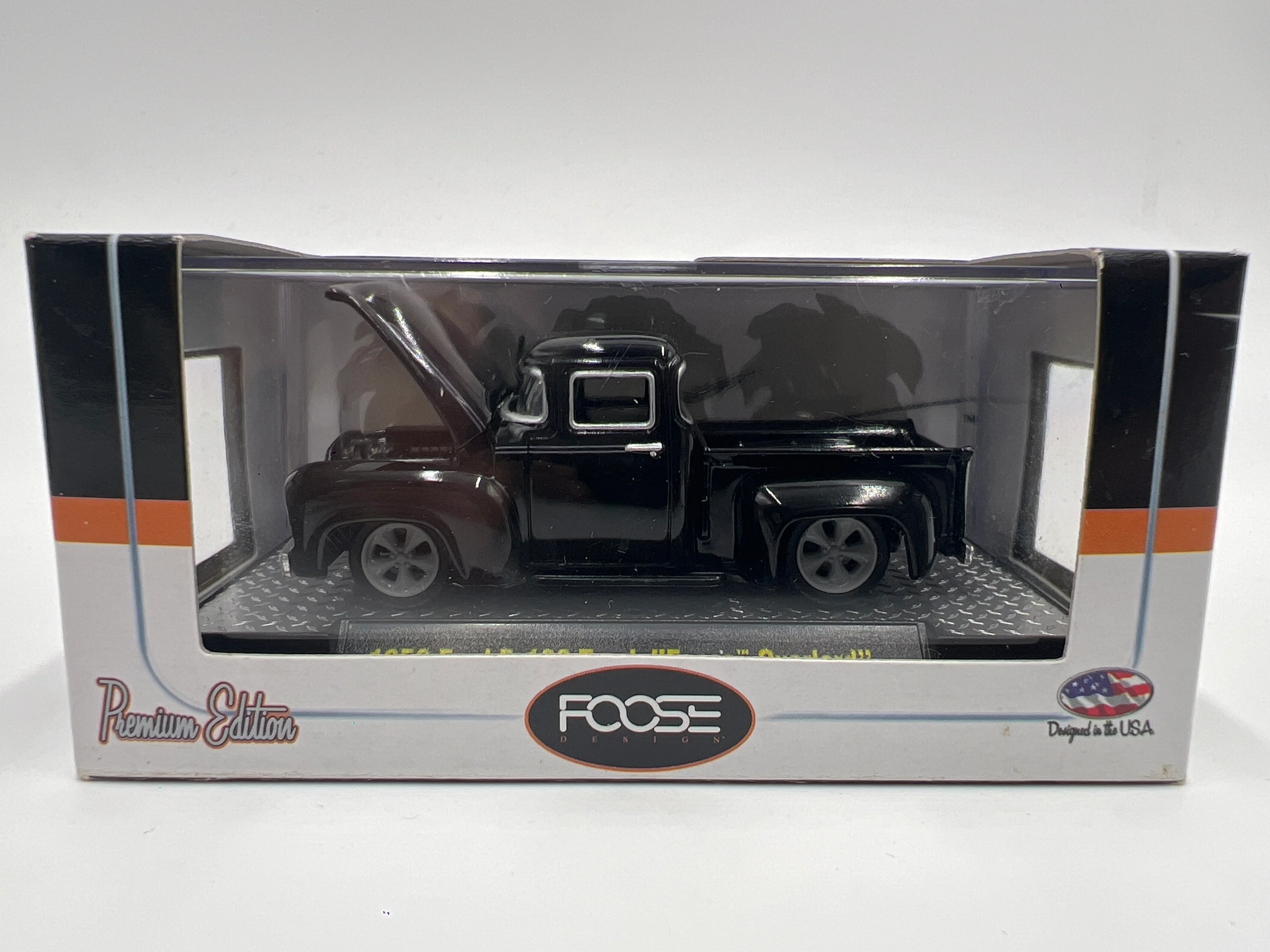 M2 Machines Foose Overlord 1956 Ford F-100 Truck Black 12-02 - Image 2