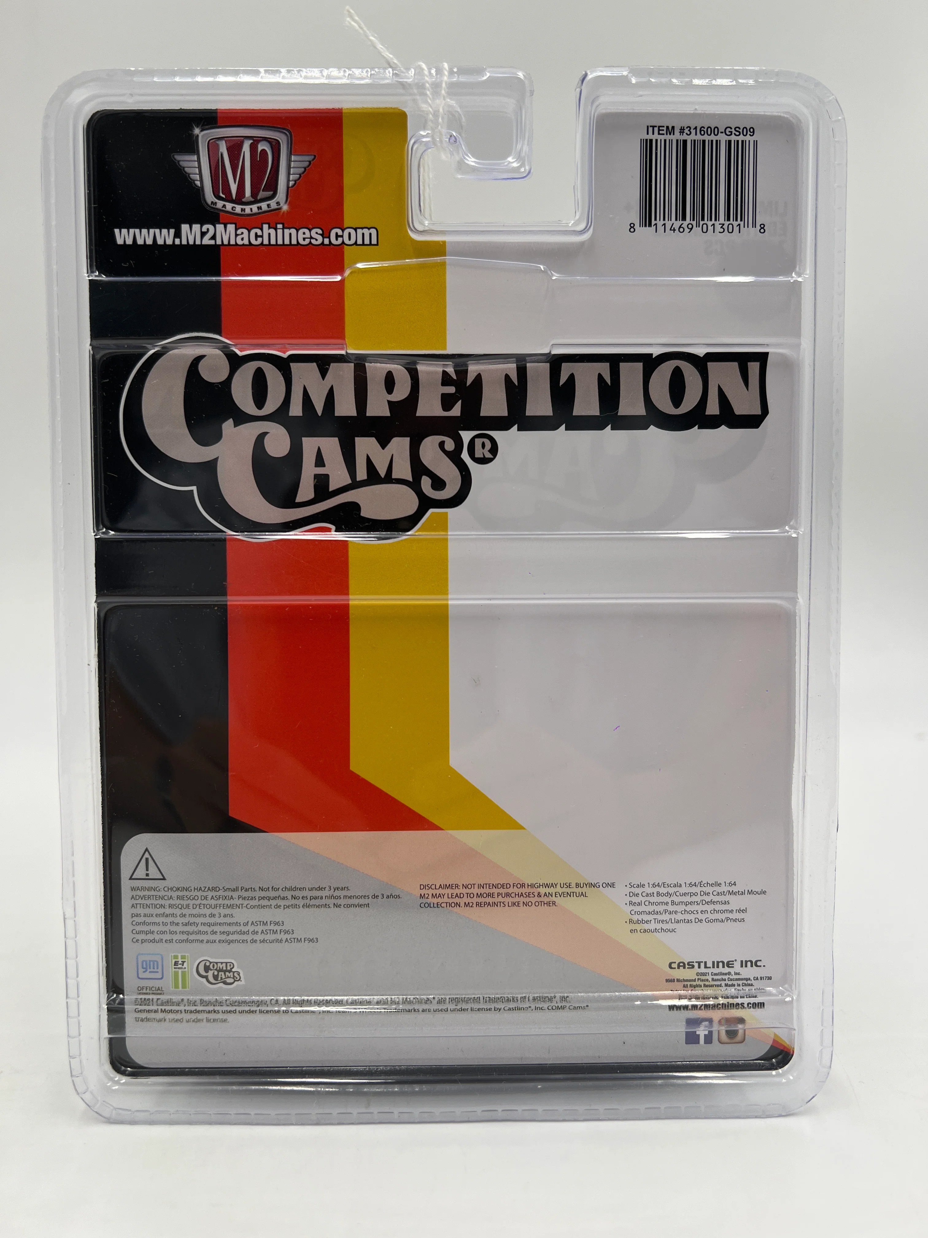 M2 Machines Hobby Exclusive CHASE Competition Cams 1957 Chevrolet Sedan Delivery GS09 - Image 6