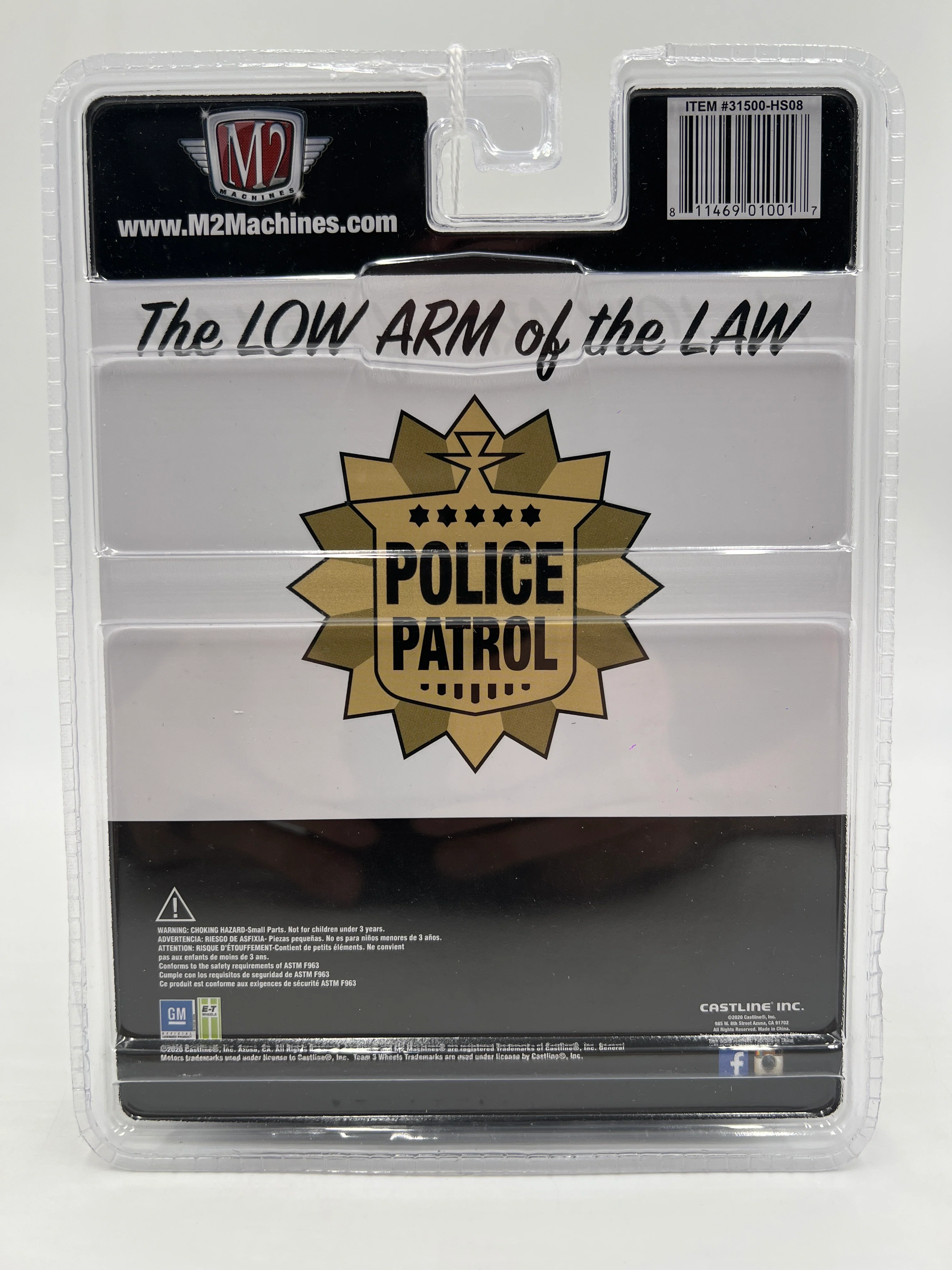 M2 Machines Hobby Exclusive CHASE Police Patrol 1976 Chevrolet Scottsdale HS08 - Image 6