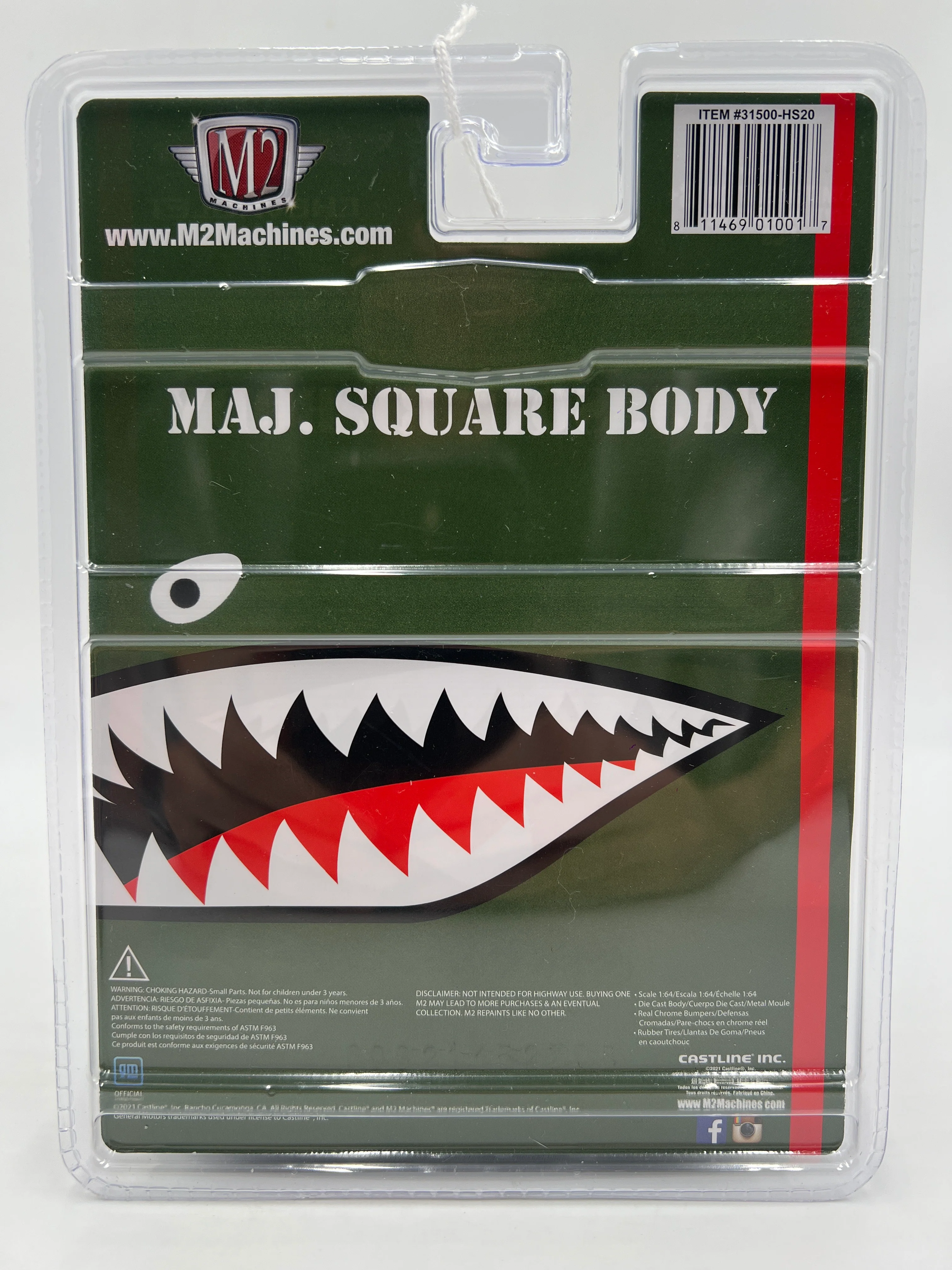 M2 Machines Hobby Exclusive CHASE 1/420 Maj Square Body 1973 Chevrolet Cheyenne Super 10 SS01 HS20 - Image 6