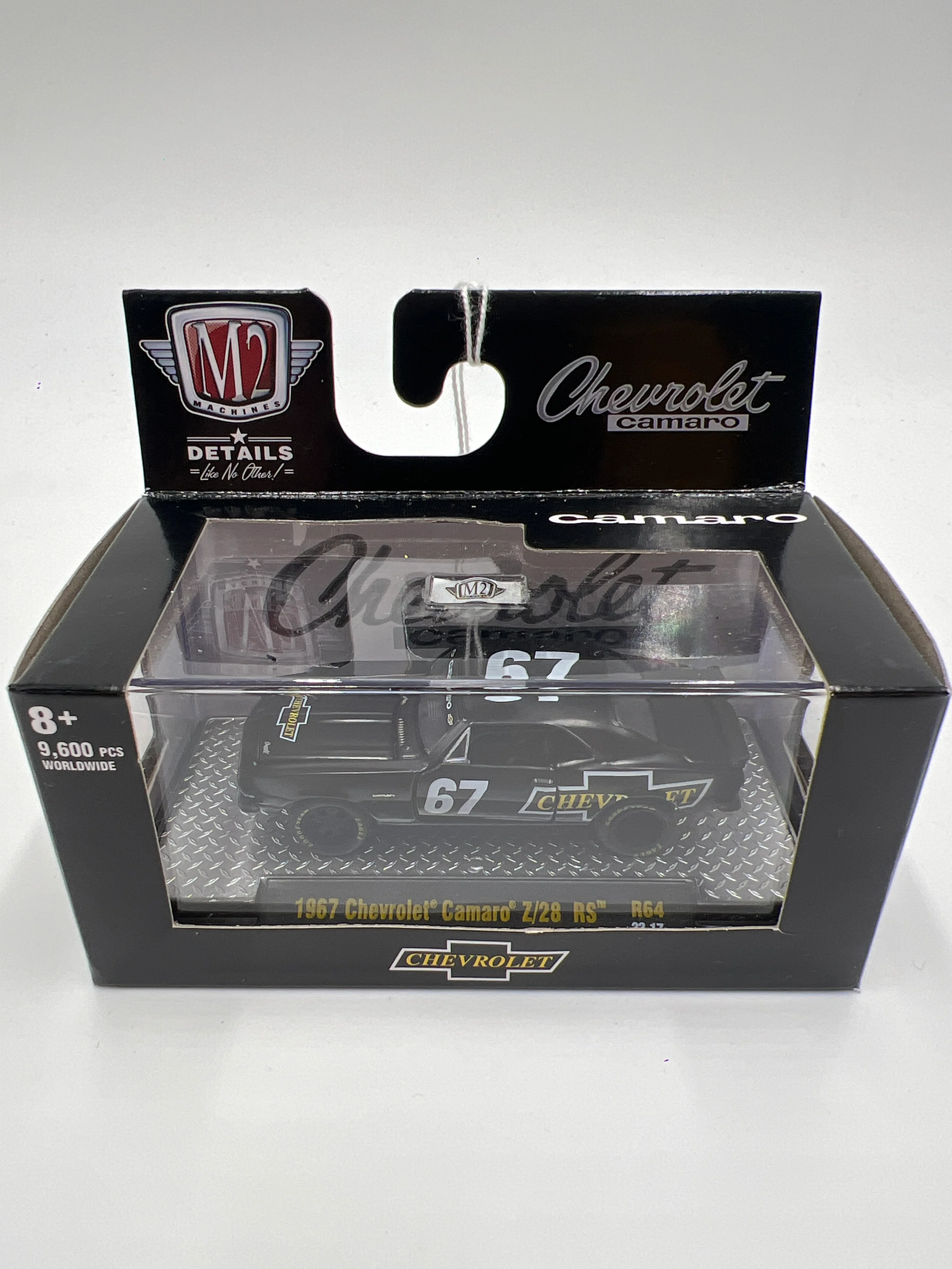 M2 Machines 1967 Chevrolet Camaro Z/28 RS Black R64 - Image 2