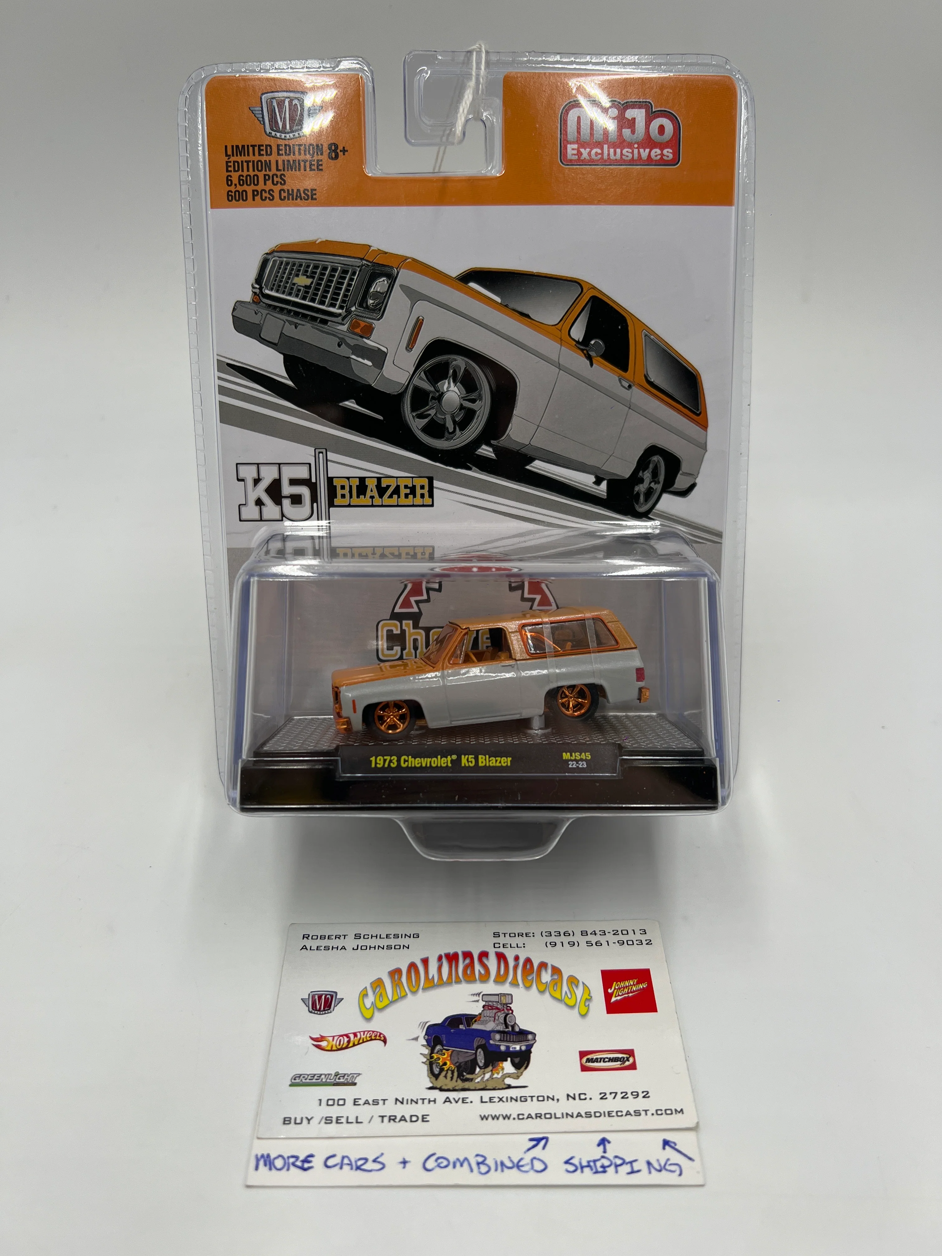 M2 Machines Mijo Exclusives CHASE 1973 Chevrolet K5 Blazer MJS45 See Description