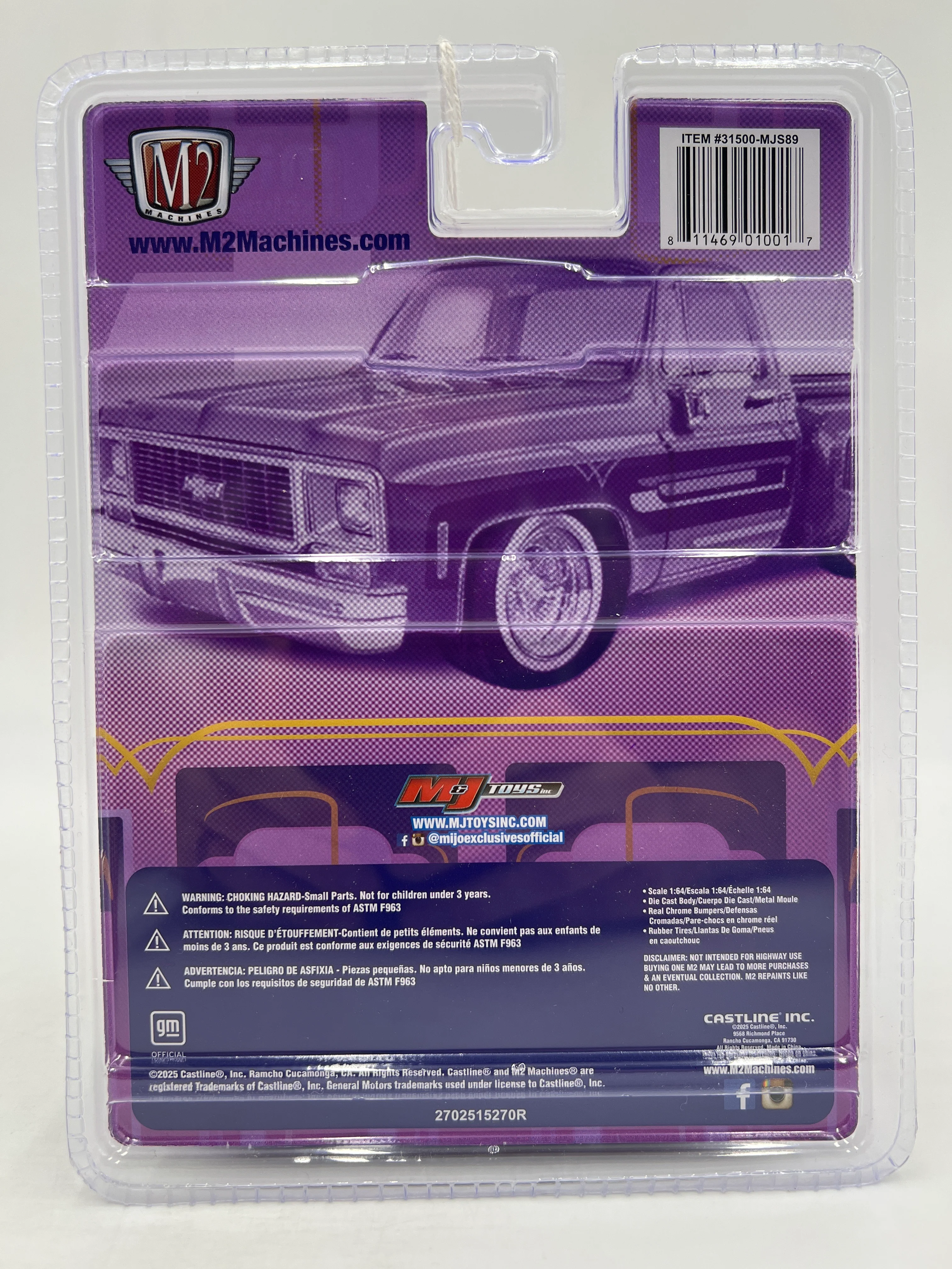 M2 Machines MiJo Exclusives CHASE 1979 Chevrolet Silverado Stepside MJS89 - Image 6