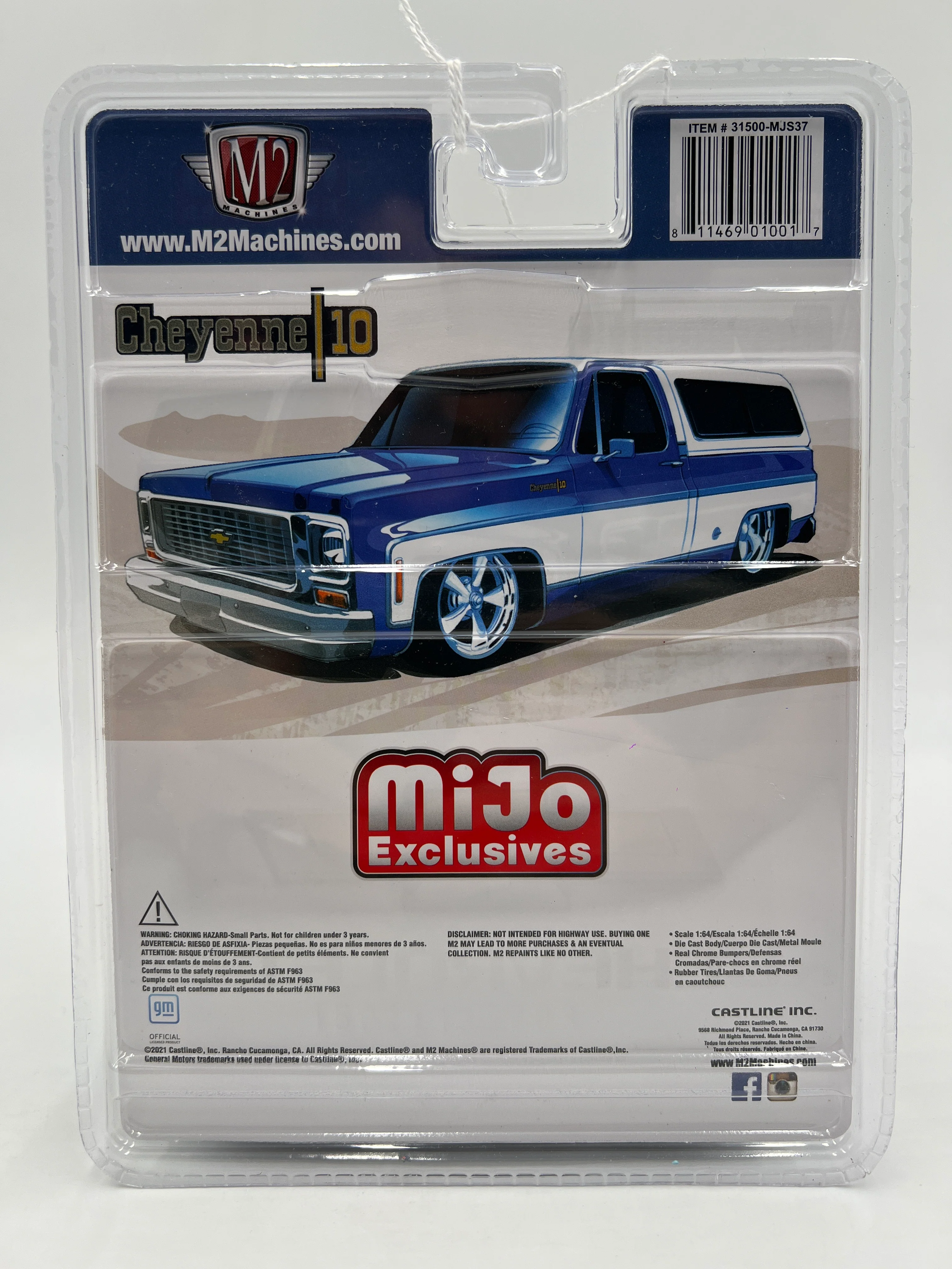 M2 Machines MiJo Exclusives CHASE 1/500 1973 Chevrolet Cheyenne 10 MJS37 - Image 6