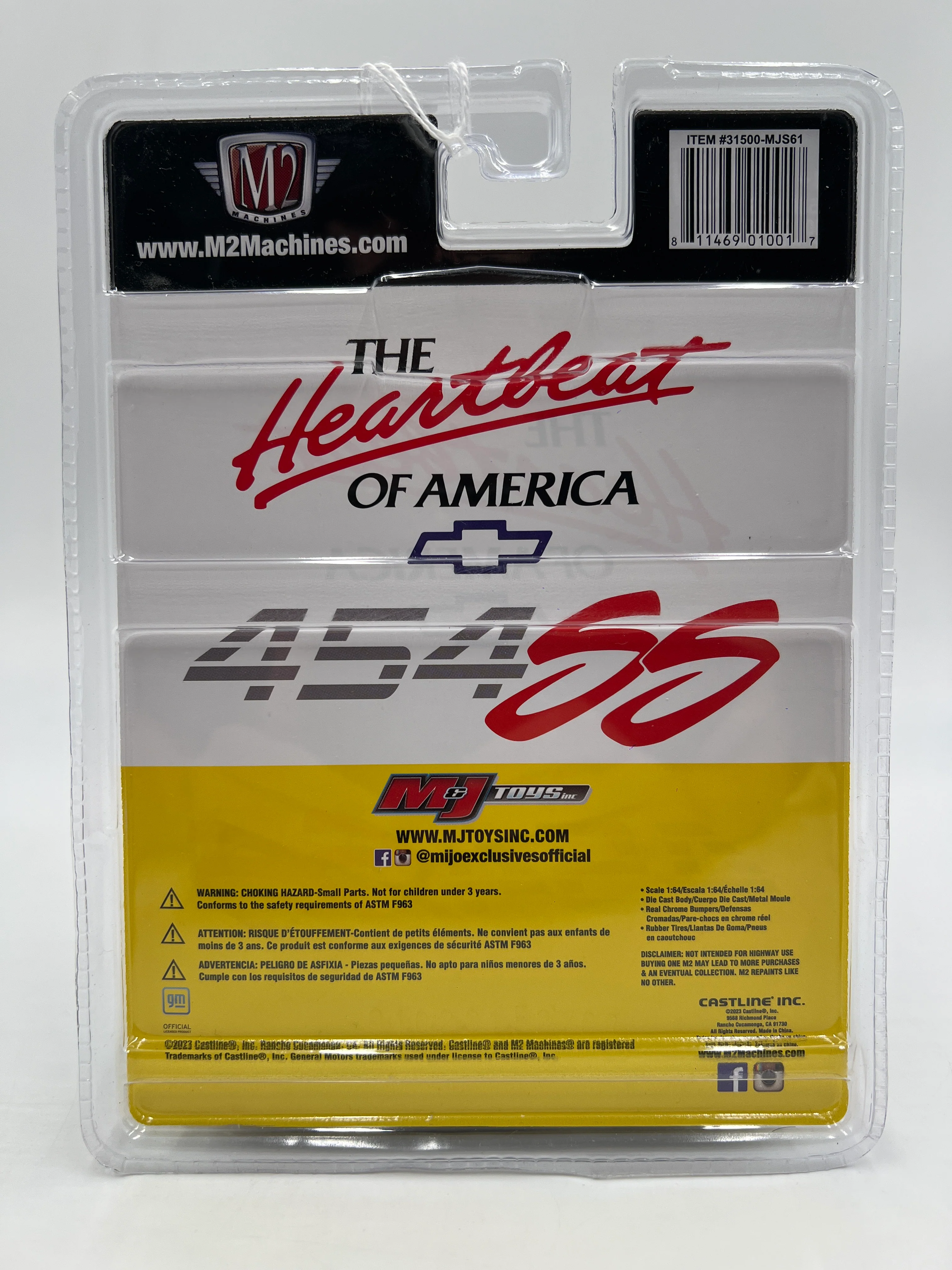 M2 Machines MiJo Exclusives CHASE Heartbeat Of America 1993 Chevrolet C1500 SS 454 MJS61 - Image 6