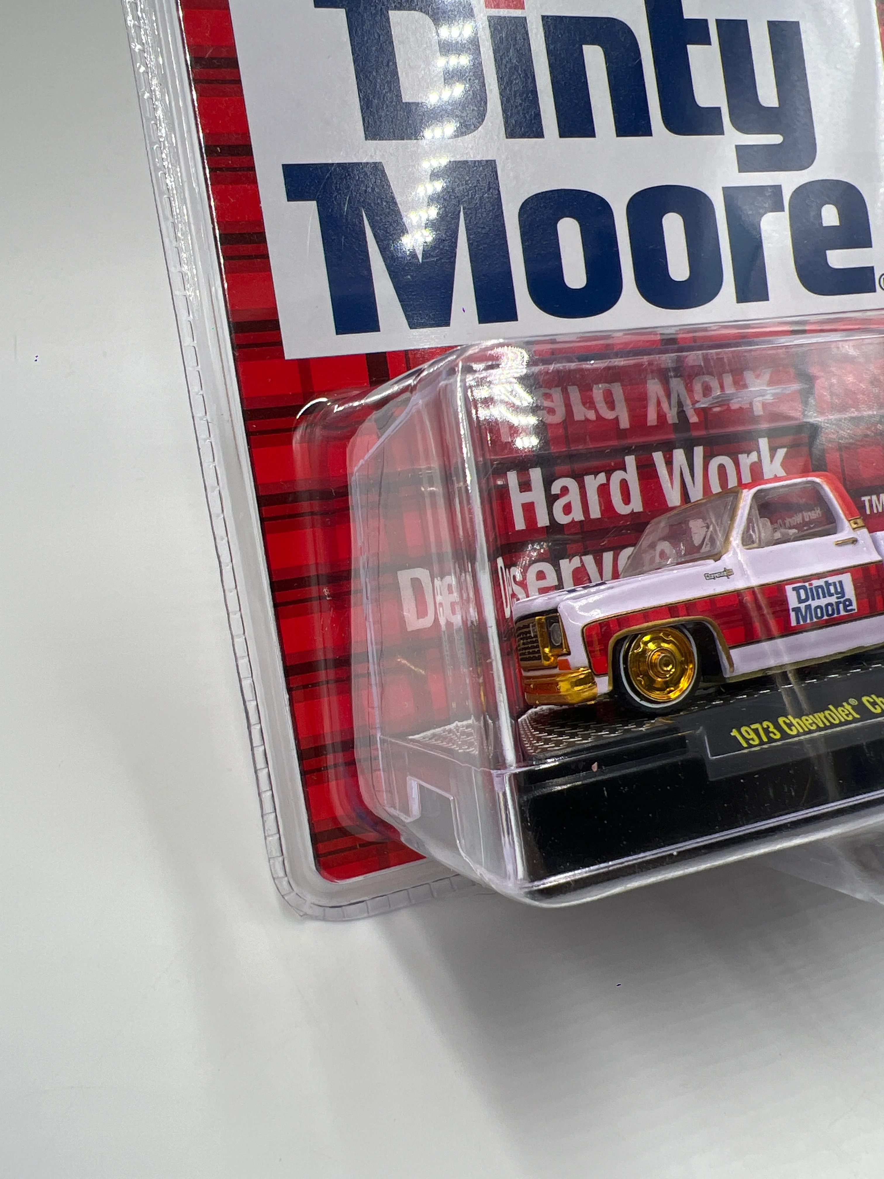 M2 Machines Hobby Exclusive CHASE Dinty Moore 1973 Chevrolet Cheyenne Super 10 HS33 - Image 4