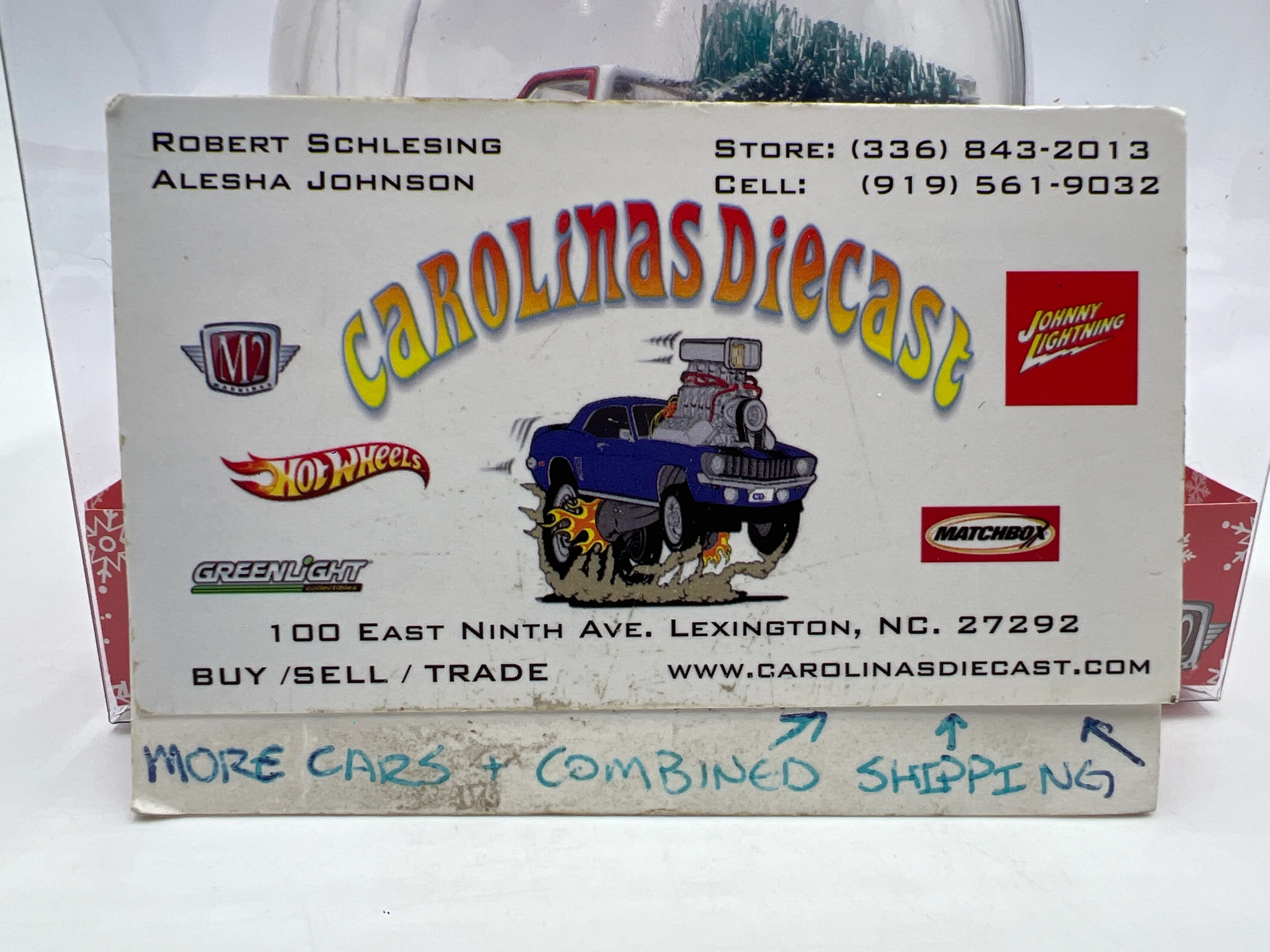M2 Machines MiJo Exclusives Coca Cola Holiday Christmas Ornaments 1973 Chevrolet Fleetline Red/White - Image 6