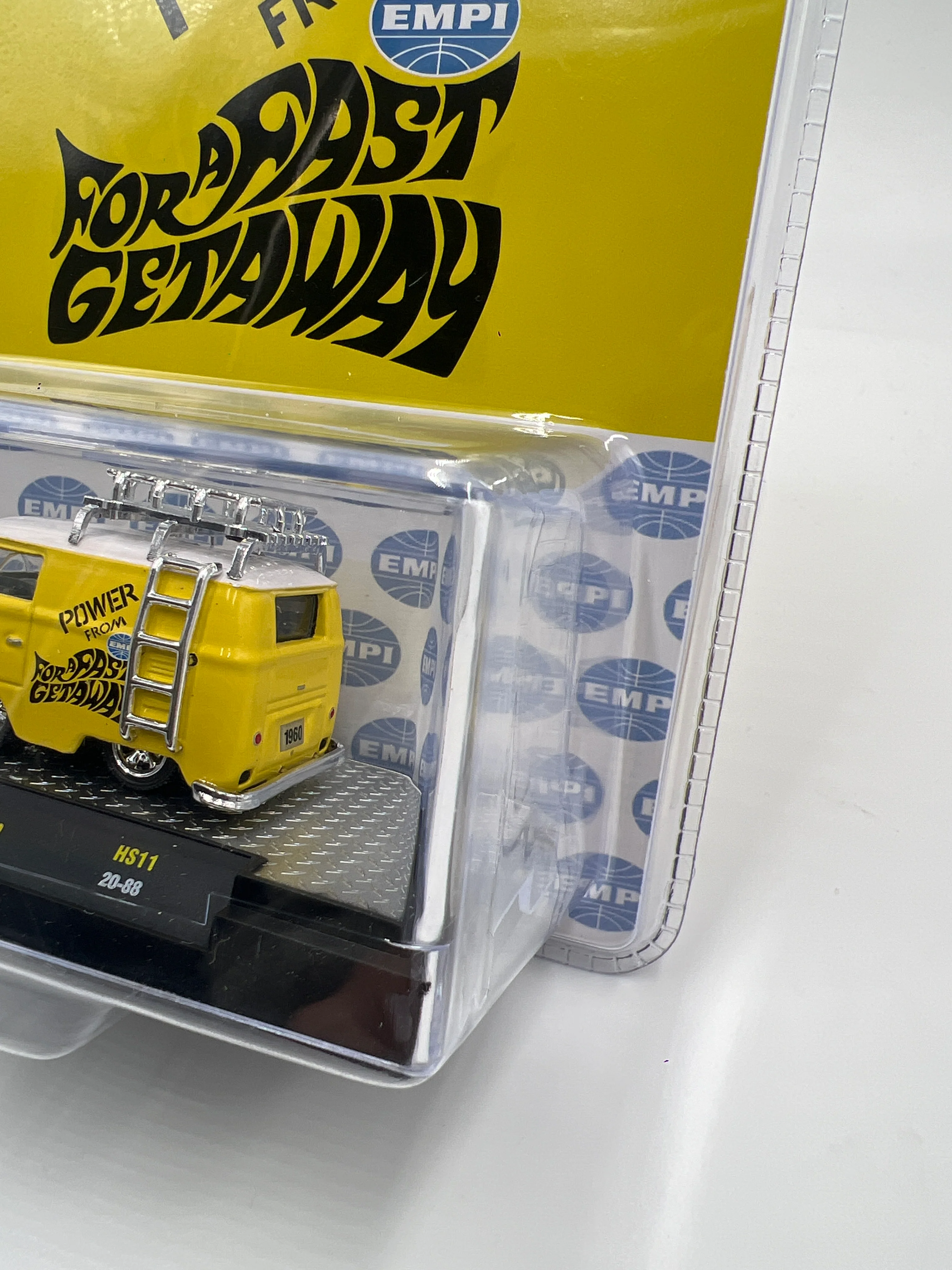 M2 Machines Power from Empi 1960 VW Delivery Van Yellow HS11 198D - Image 4