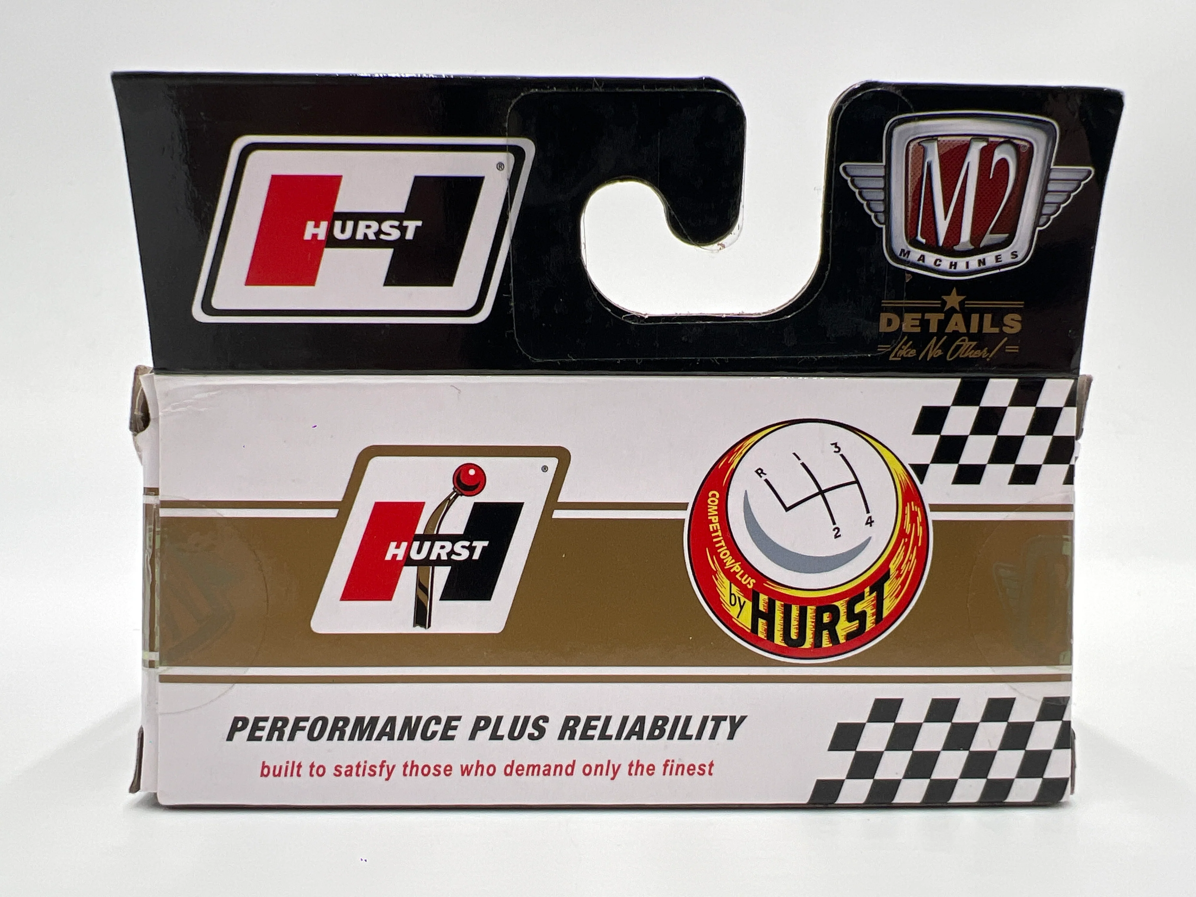 M2 Machines Hurst 1970 Oldsmobile Cutlass 442 W-30 Black S101 - Image 5