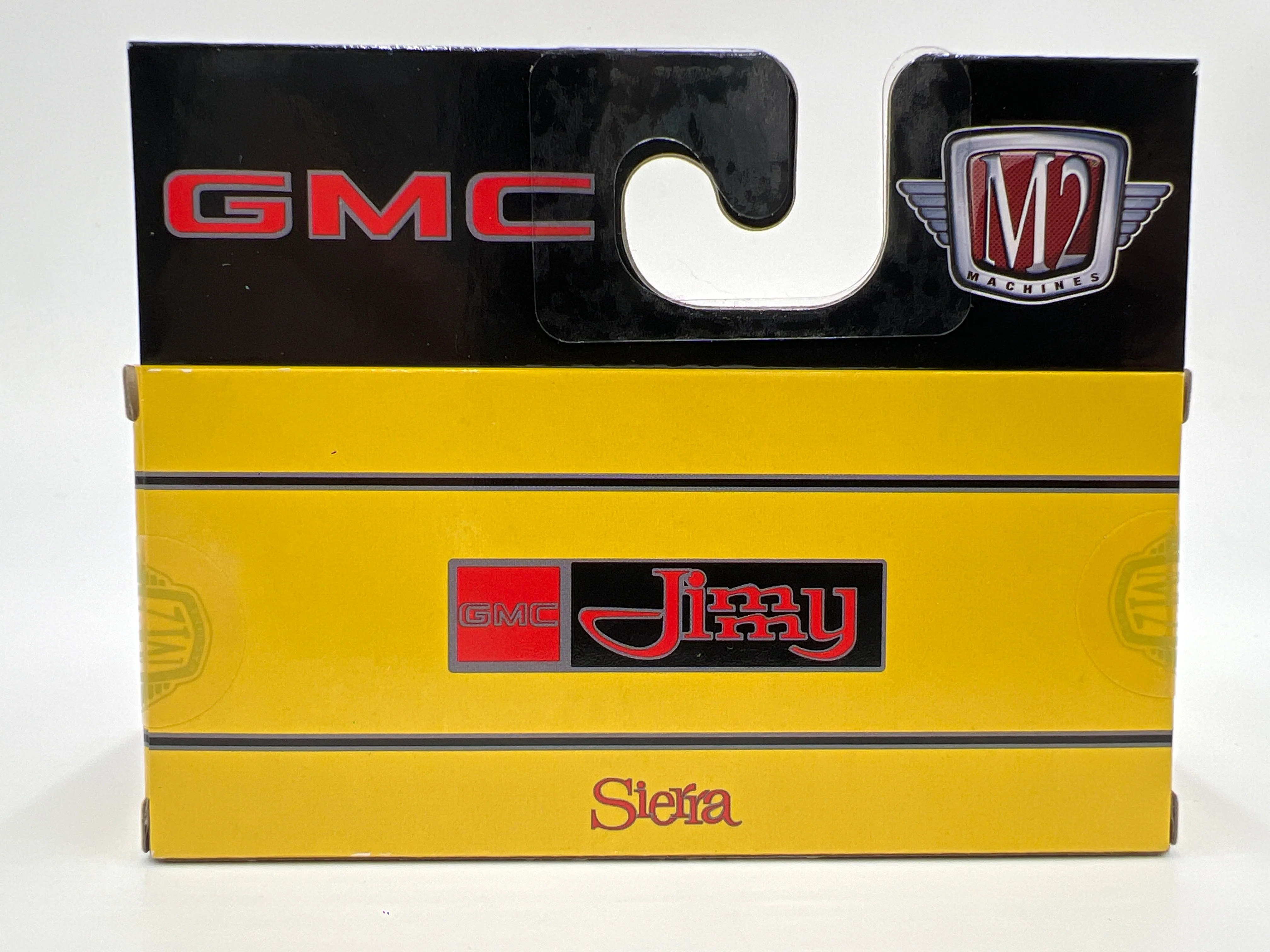 M2 Machines Auto-Thentics 1973 GMC Jimmy Sierra 4x4 Yellow R95 - Image 6