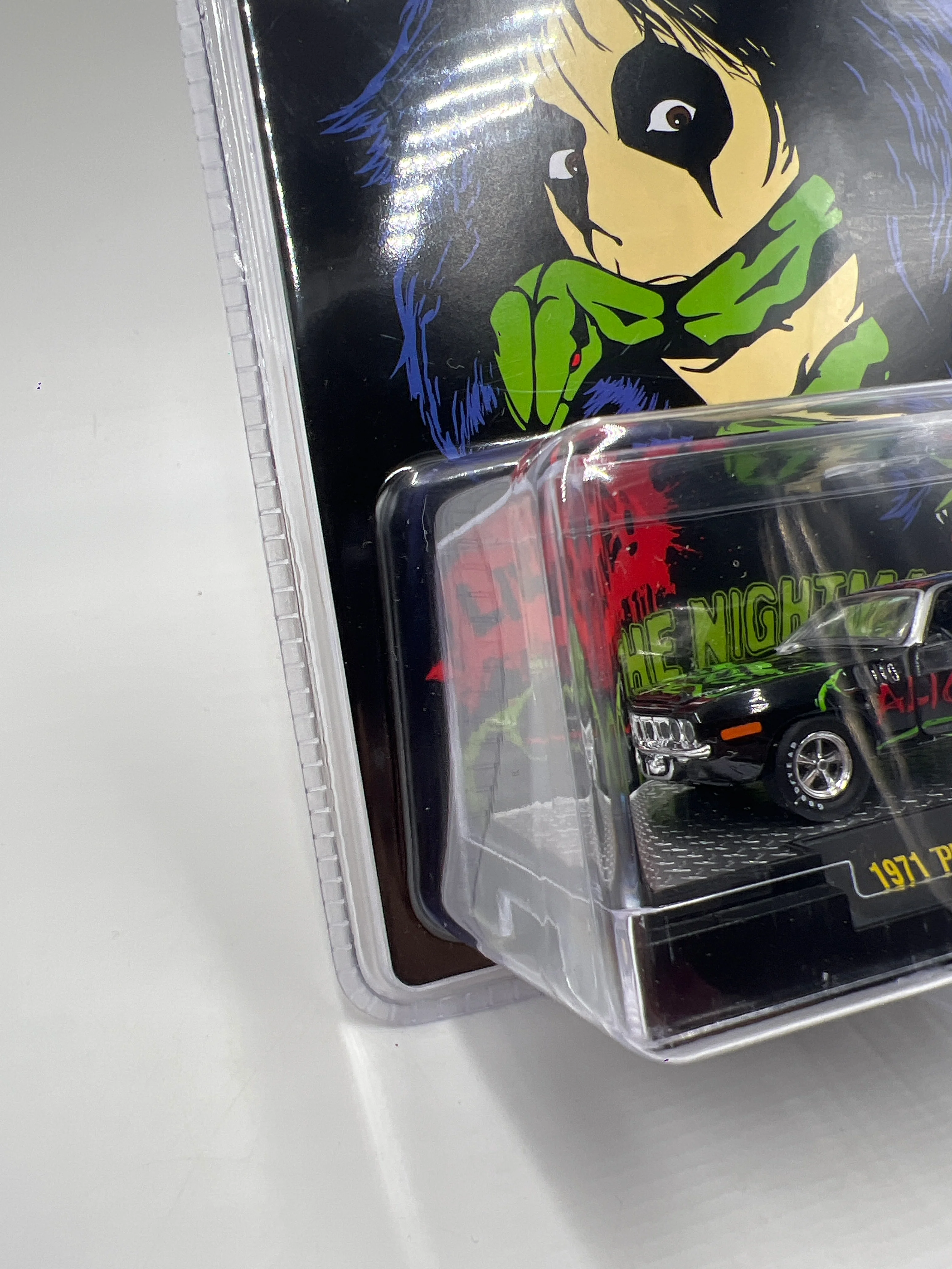 M2 Machines Rock Legends Alice Cooper 1971 Plymouth Cuda 383 Black S01 - Image 4