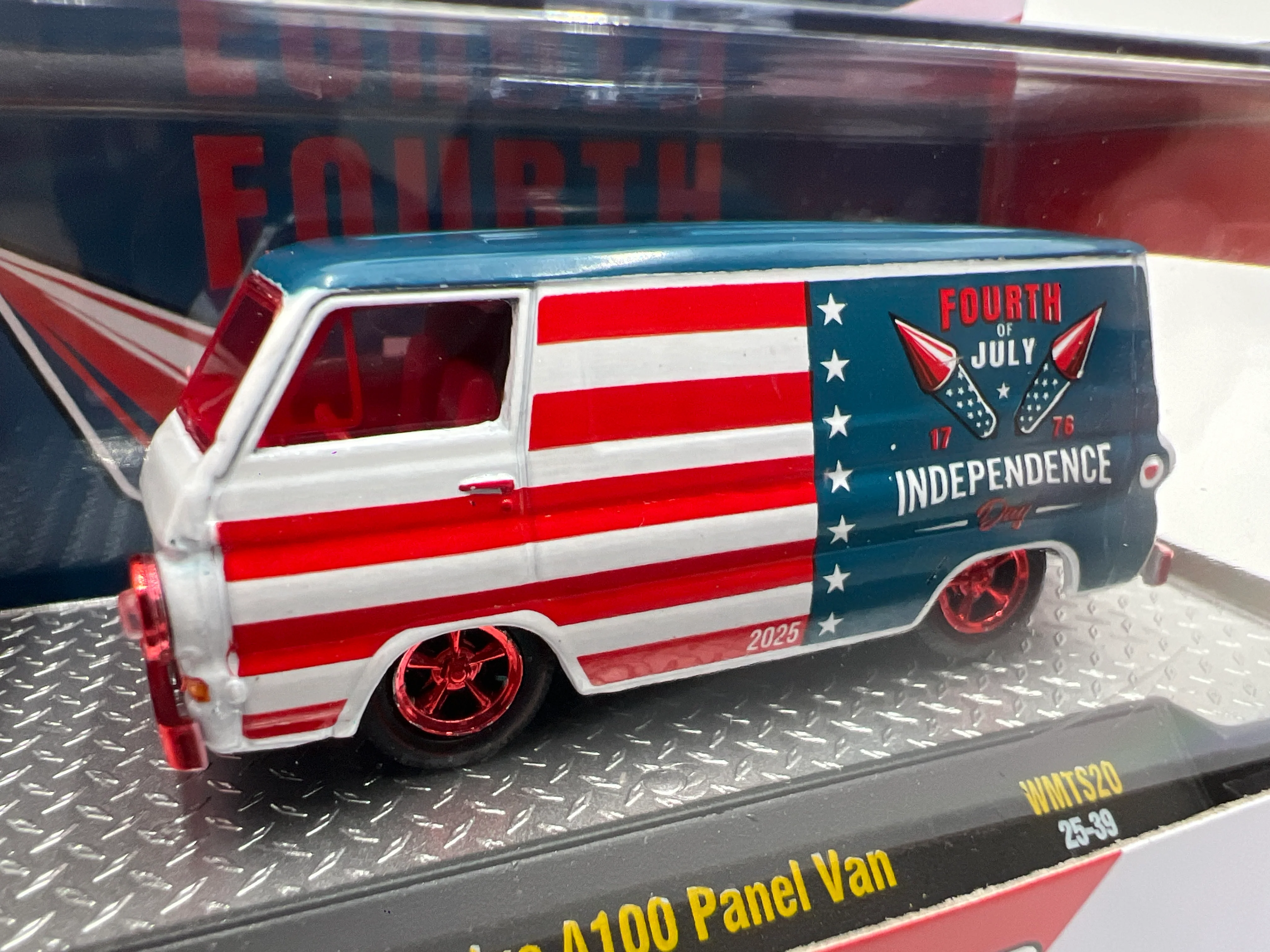 M2 Machines Walmart Exclusive CHASE 1964 Dodge A100 Panel Van WMTS20 - Image 2