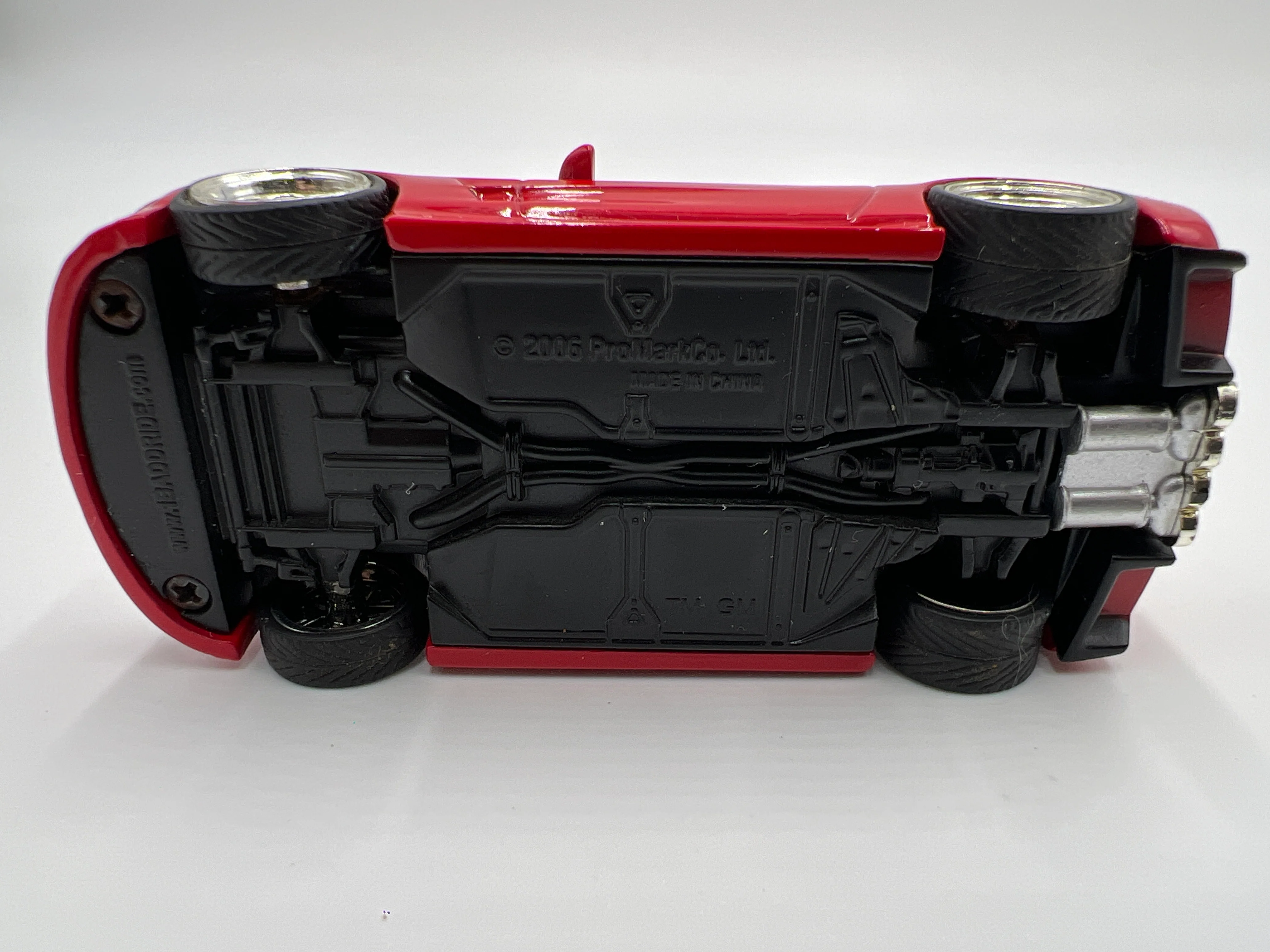 1 Badd Ride 2005 Corvette C6 Red Loose - Image 6