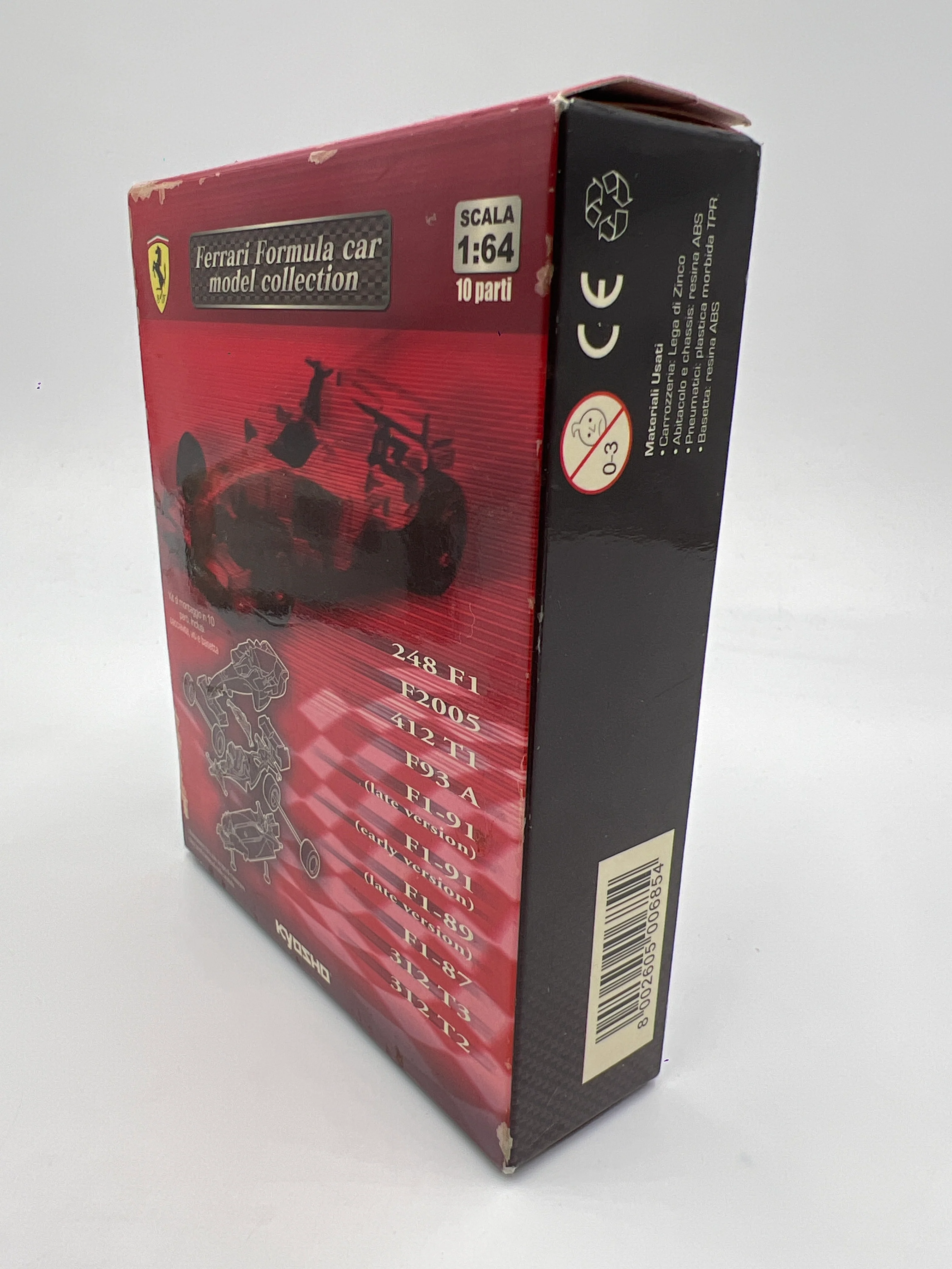 Kyosho 1/64 Ferrari Formula Car Model Collection Mystery Kit Sealed - Image 3
