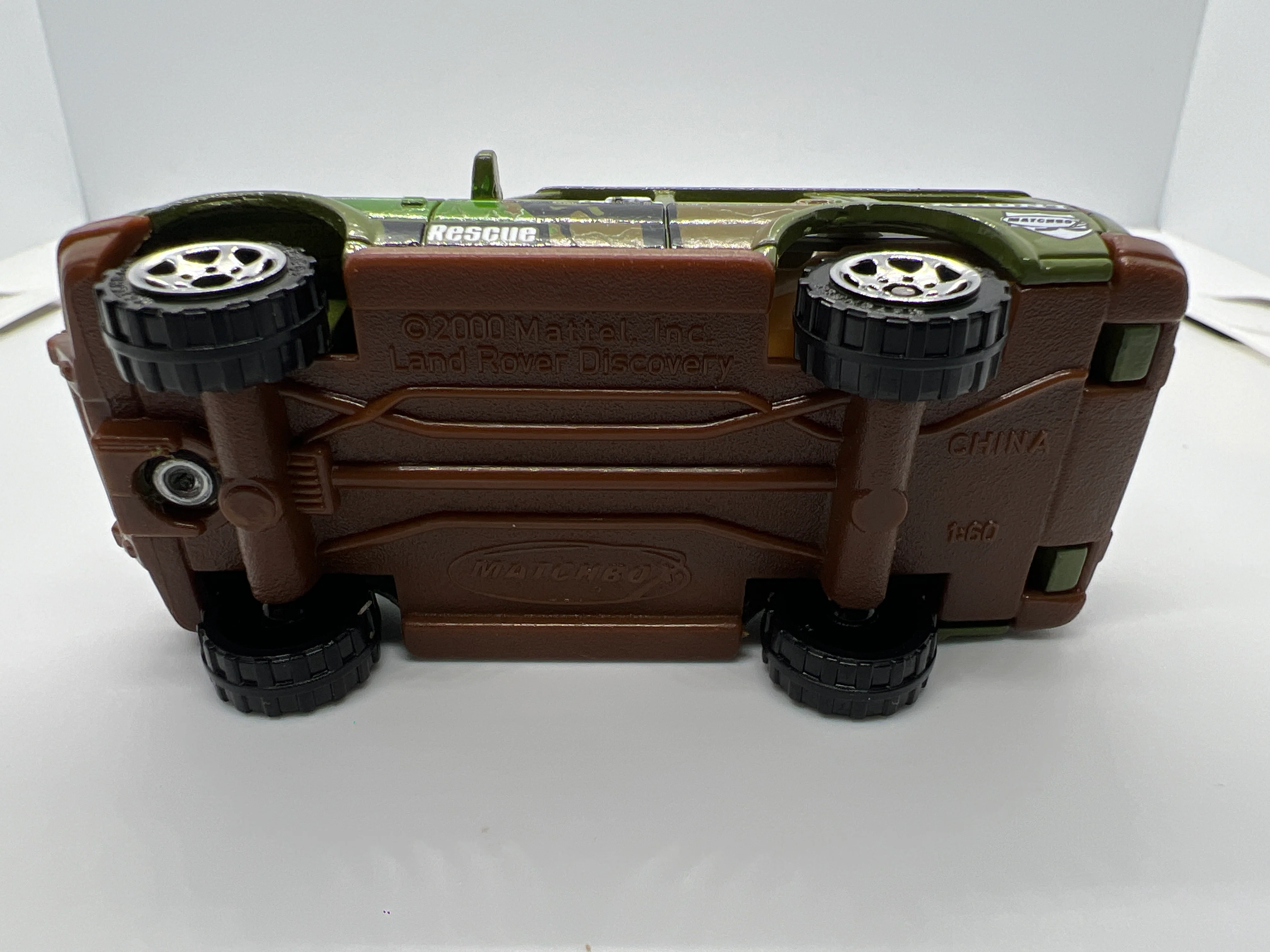Matchbox 1/64 Land Rover Discovery Green Loose - Image 5