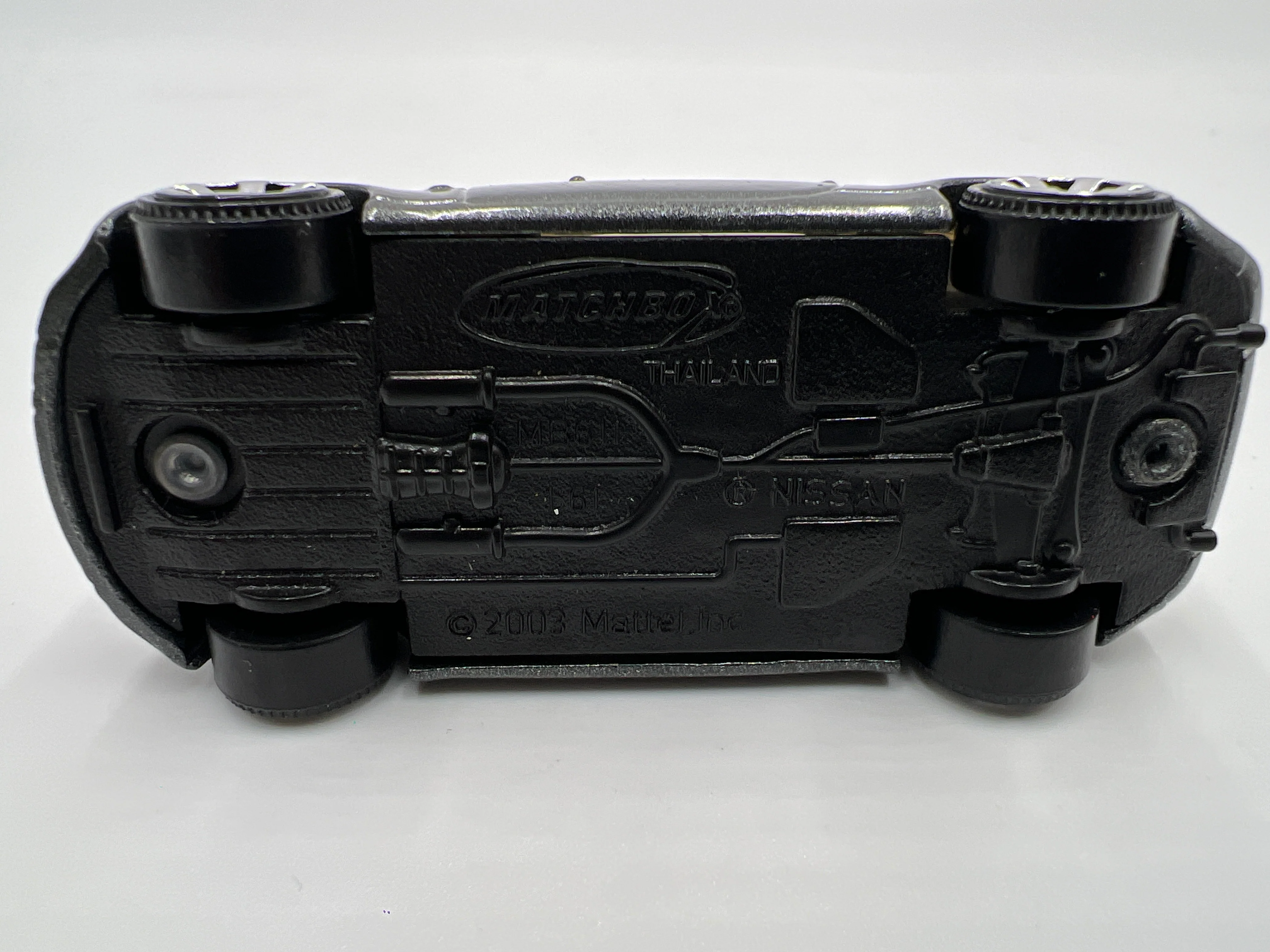 Matchbox 1/64 Nissan 350Z Gray Loose - Image 5
